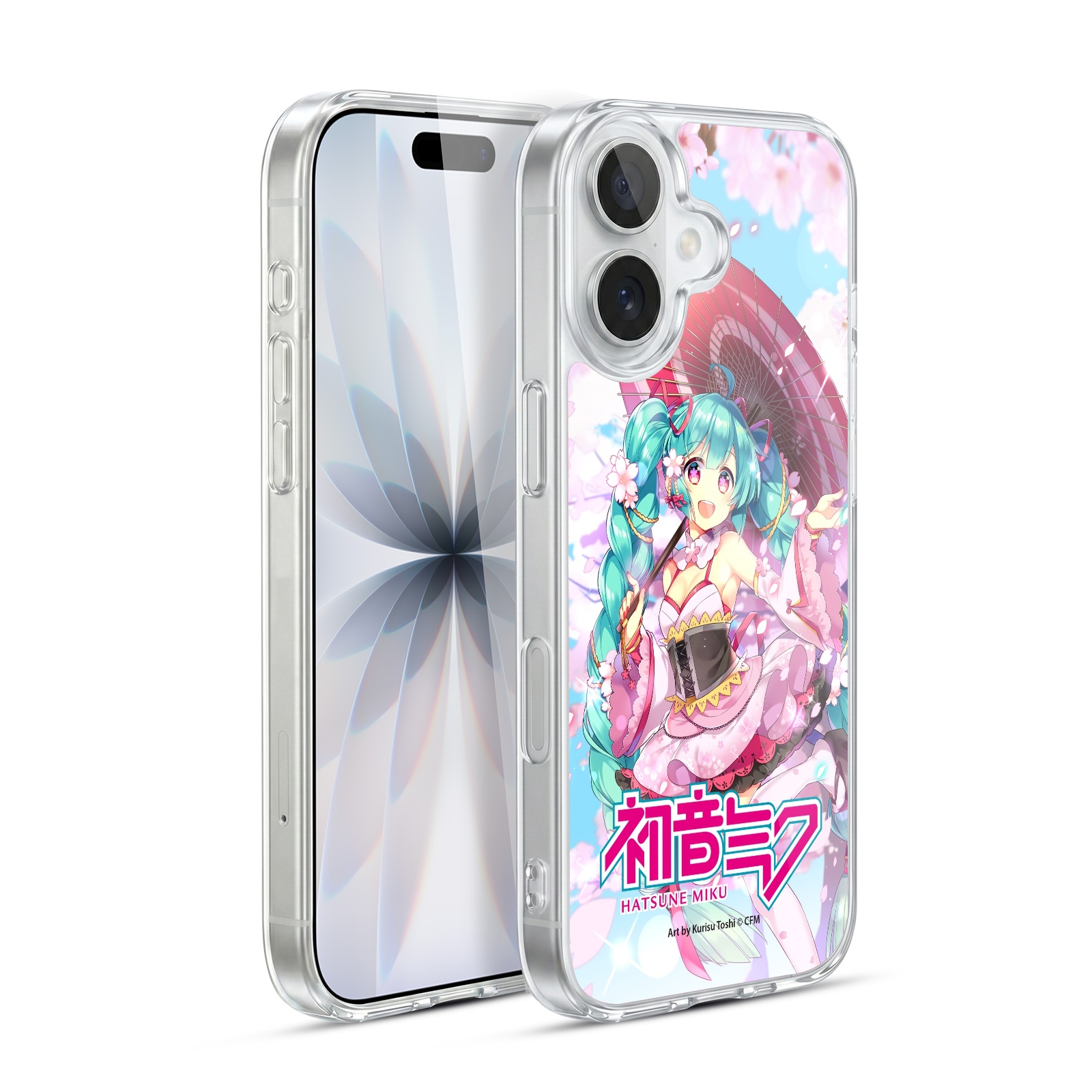 Sakura Parasol Hybrid MagSafe Case for iPhone 17