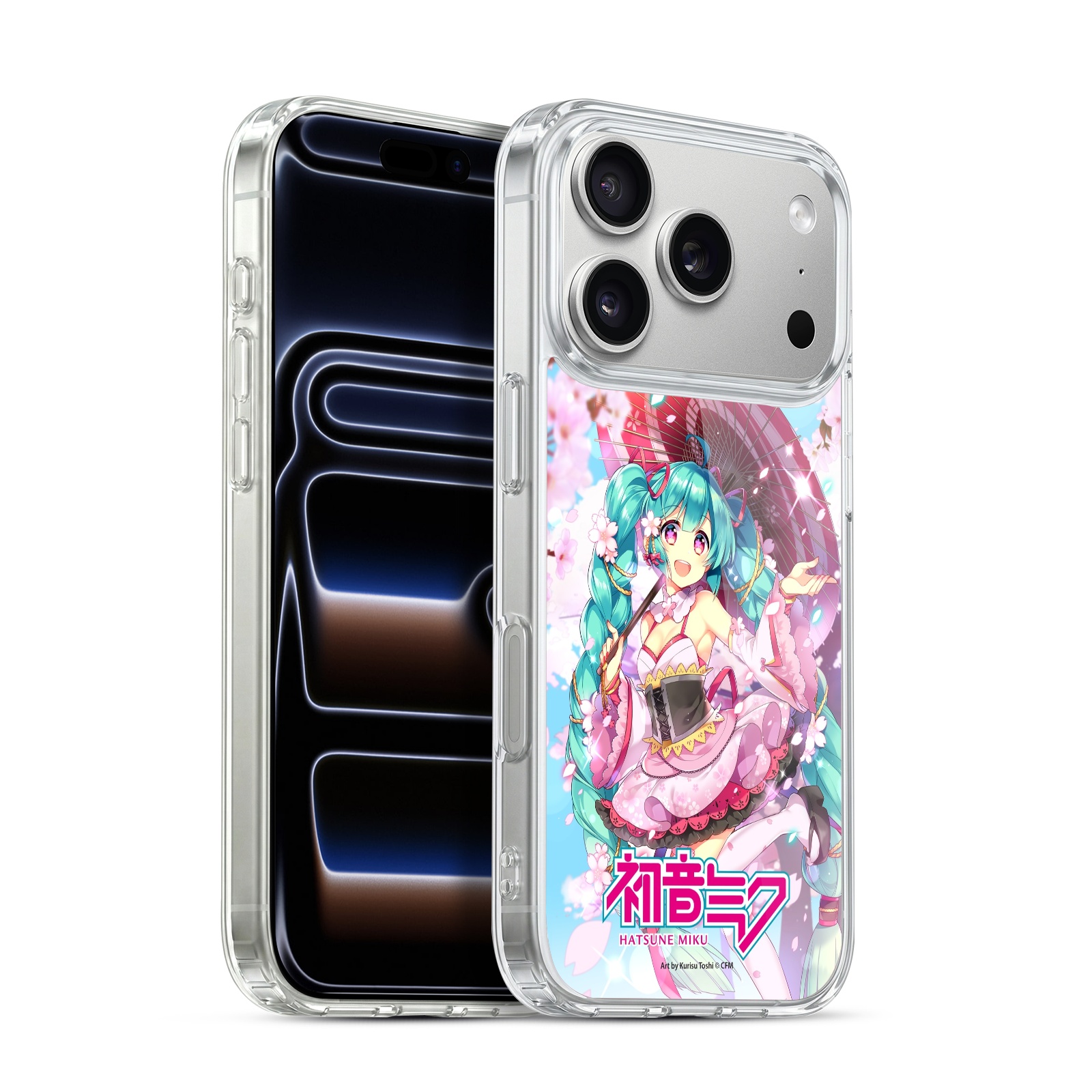 Sakura Parasol Hybrid MagSafe Case for iPhone 17 Pro