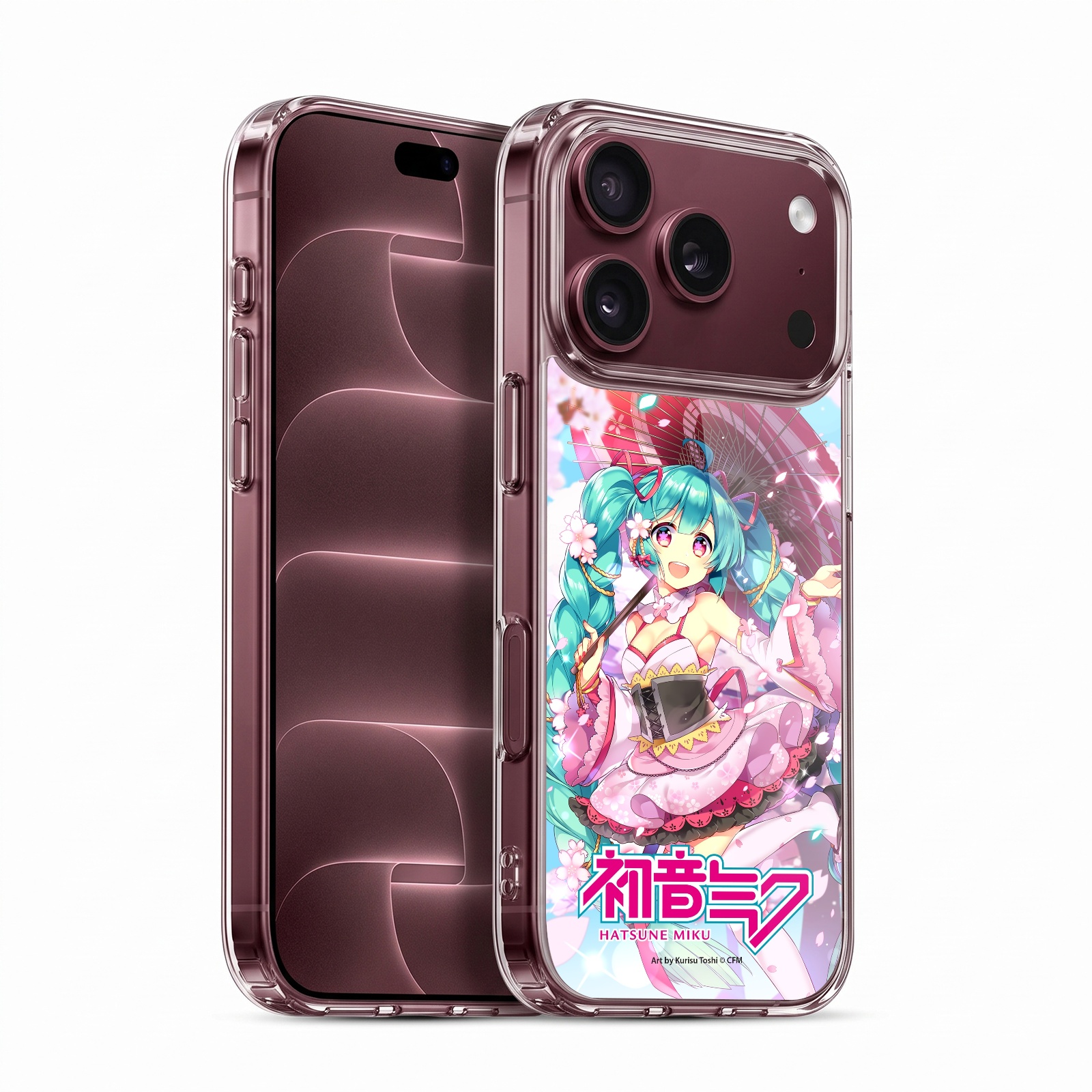 Sakura Parasol Hybrid MagSafe Case for iPhone 18 Pro