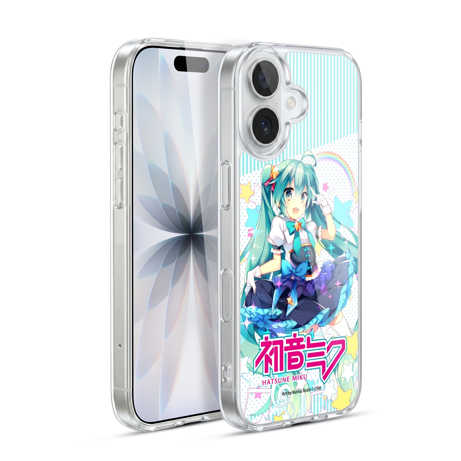 Stars And Rainbow Hybrid MagSafe Case for iPhone 17