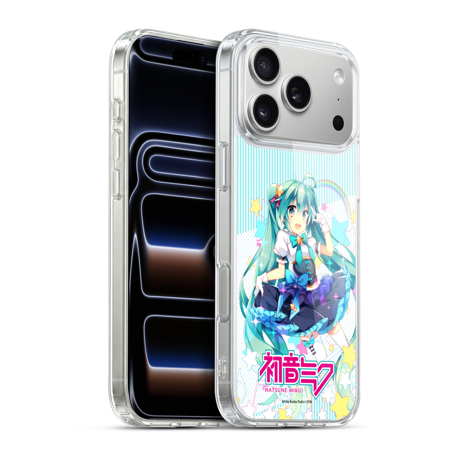 Stars And Rainbow Hybrid MagSafe Case for iPhone 17 Pro Max