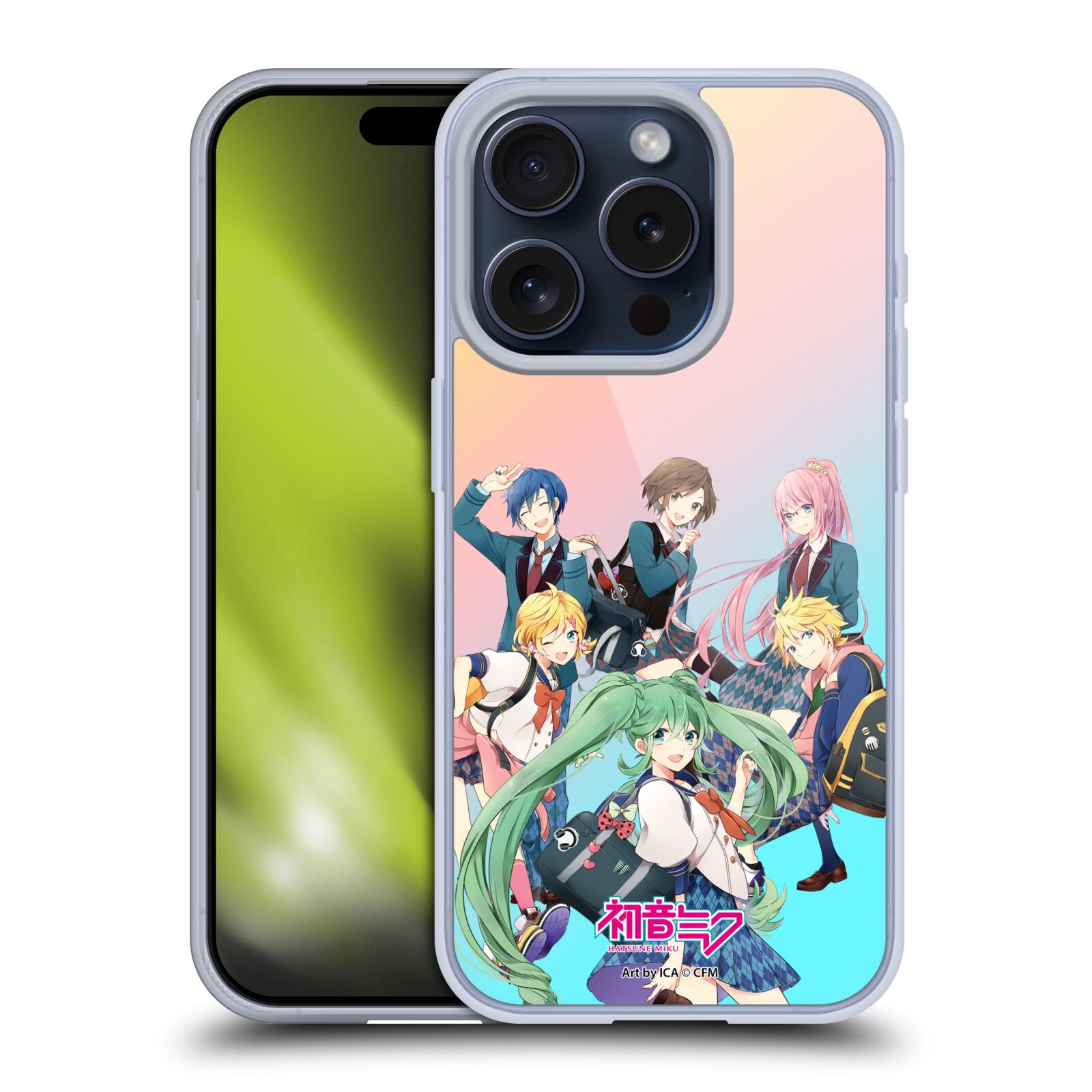 OFFICIAL HATSUNE MIKU VIRTUAL SINGERS SOFT GEL CASE FOR APPLE iPHONE PHONES - Picture 8 of 10