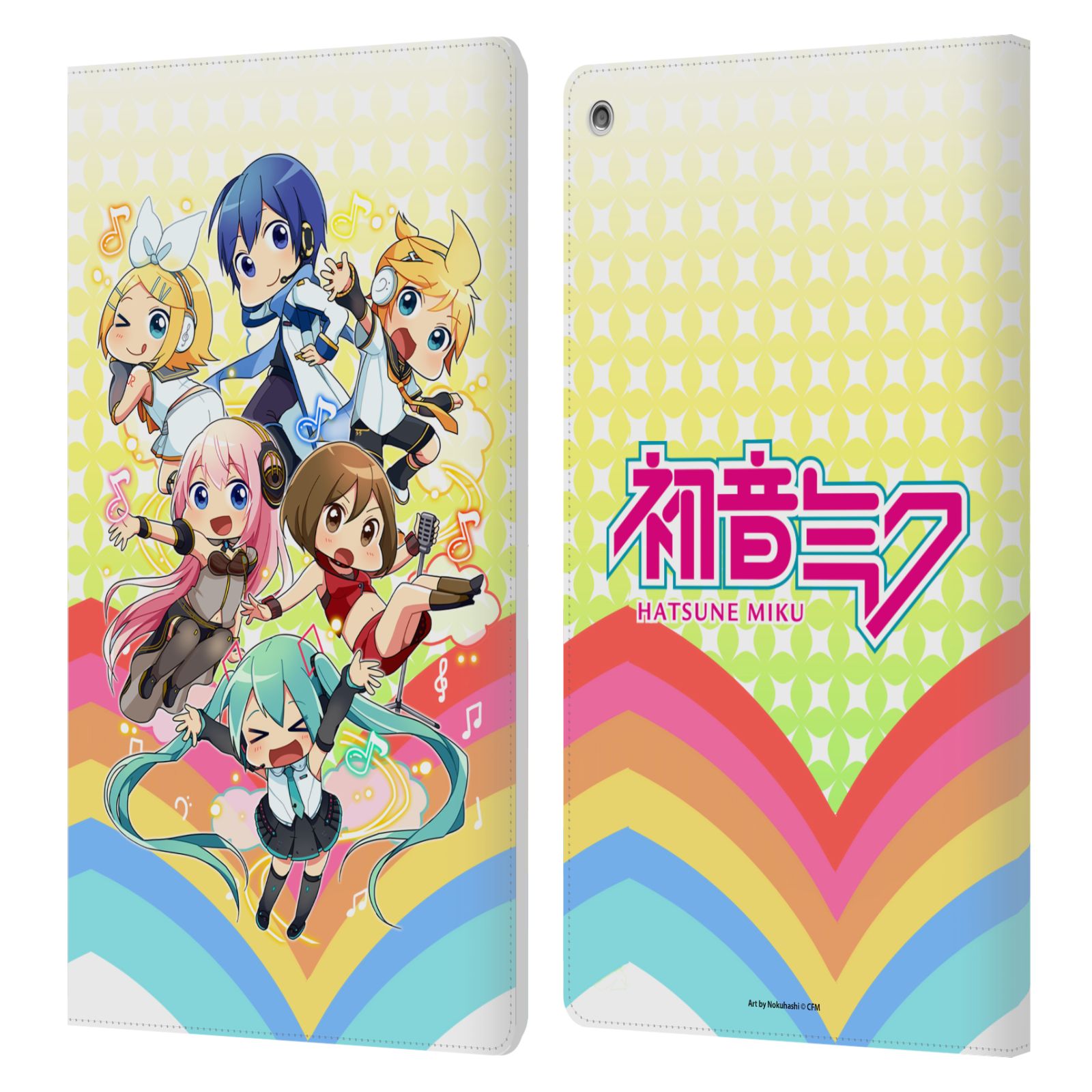 OFFICIAL HATSUNE MIKU VIRTUAL SINGERS LEATHER BOOK WALLET CASE FOR AMAZON FIRE - Picture 9 of 10