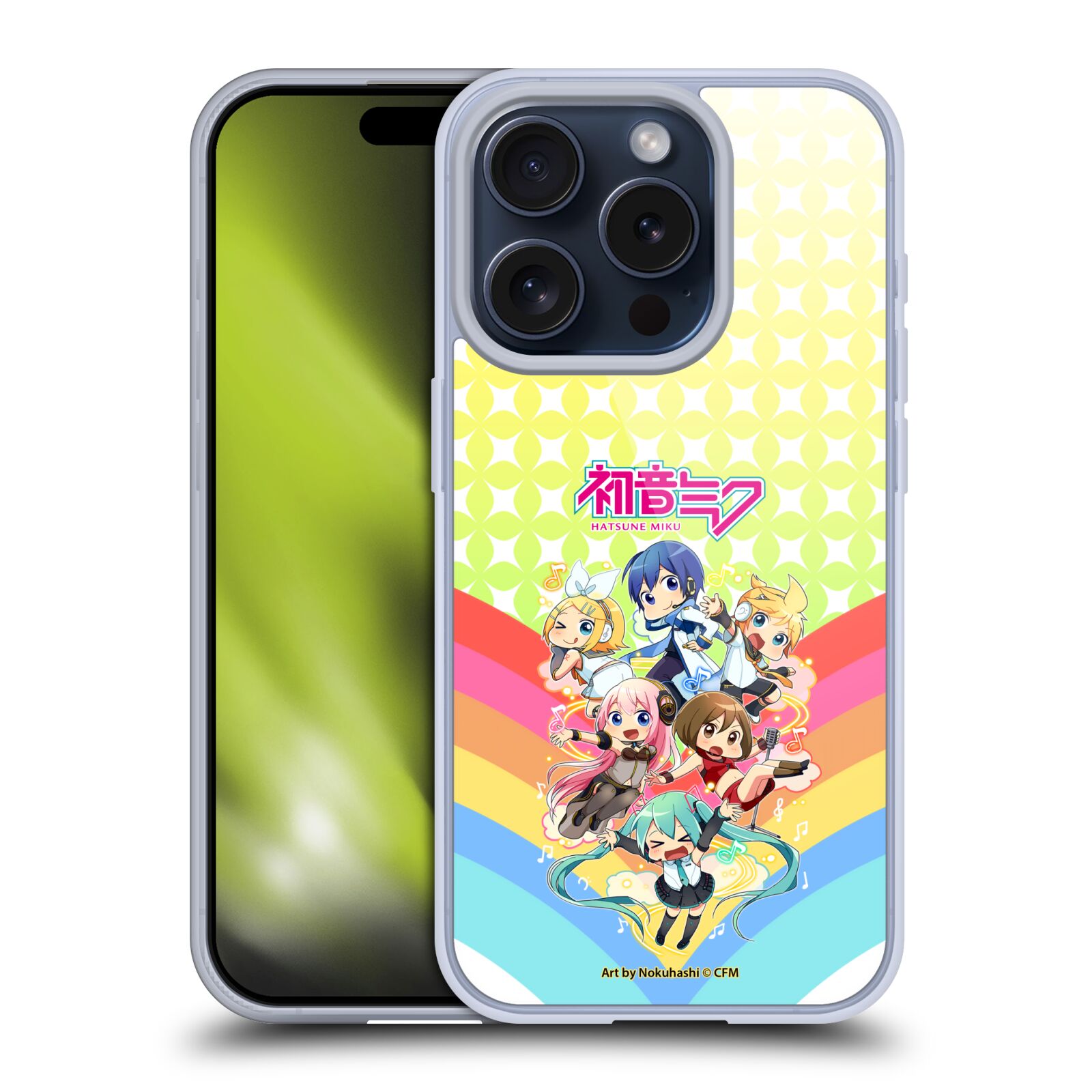 OFFICIAL HATSUNE MIKU VIRTUAL SINGERS SOFT GEL CASE FOR APPLE iPHONE PHONES - Picture 9 of 10