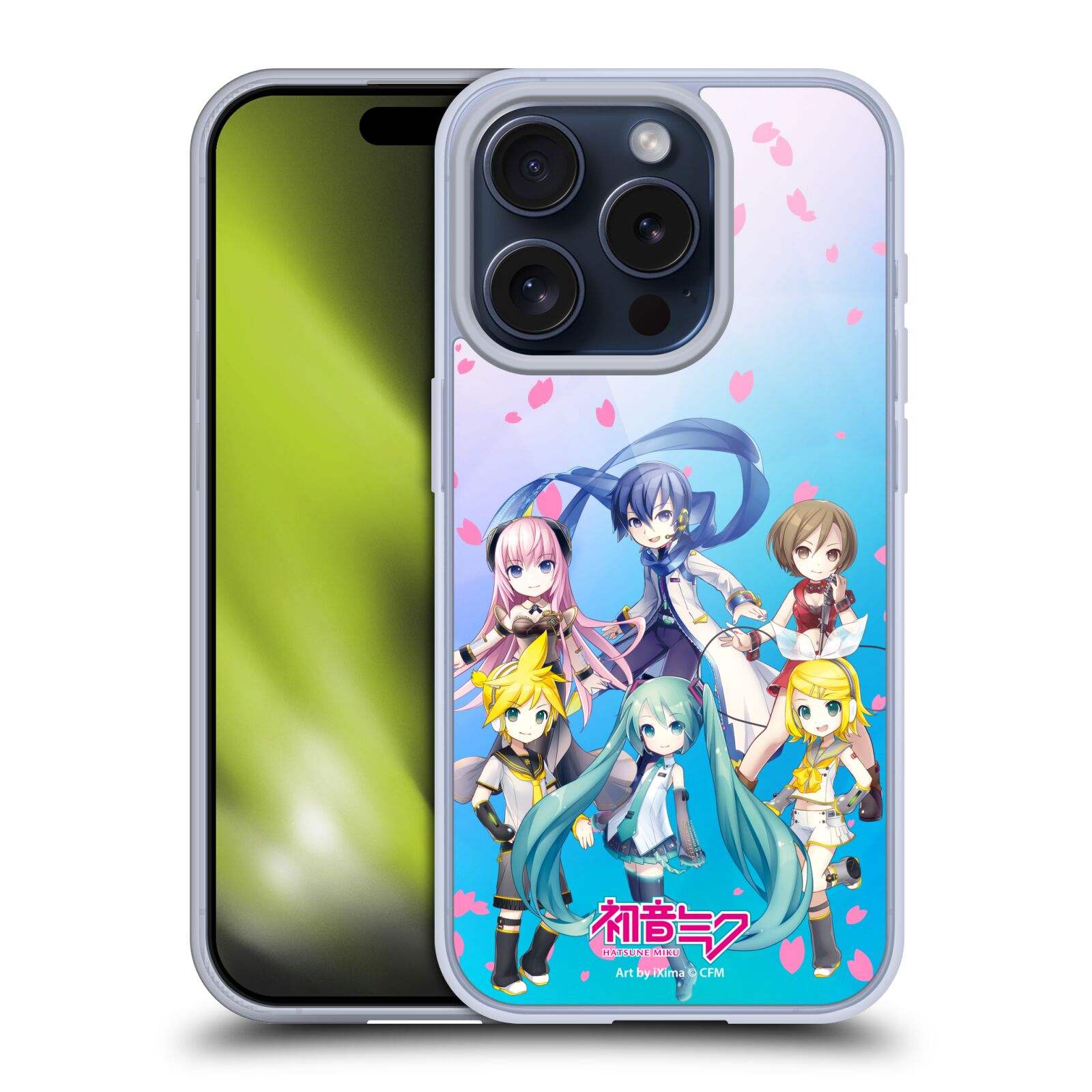 OFFICIAL HATSUNE MIKU VIRTUAL SINGERS SOFT GEL CASE FOR APPLE iPHONE PHONES - Picture 10 of 10