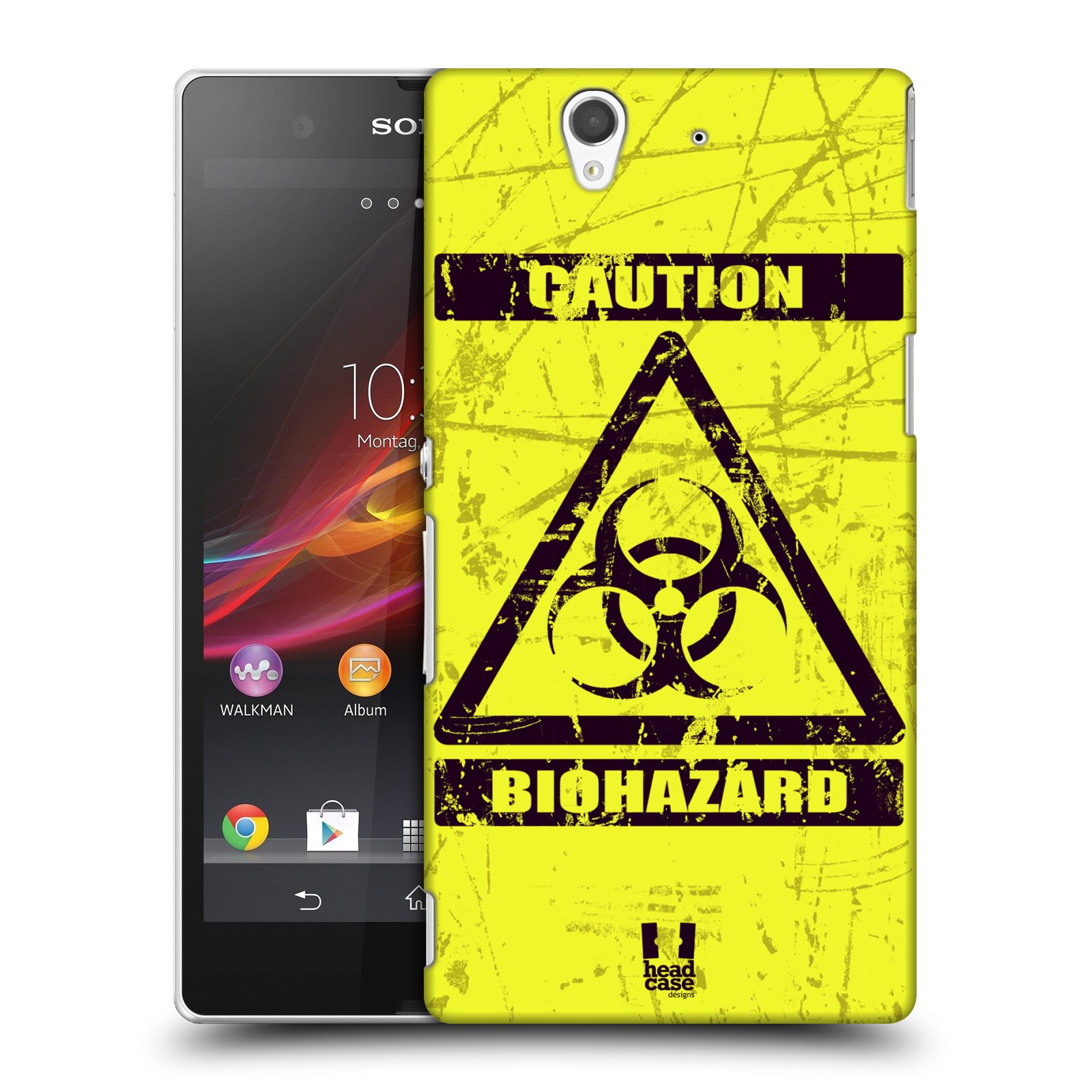 HEAD CASE DESIGNS HAZARD SYMBOLS HARD BACK CASE & WALLPAPER FOR SONY PHONES 3 - Picture 9 of 13