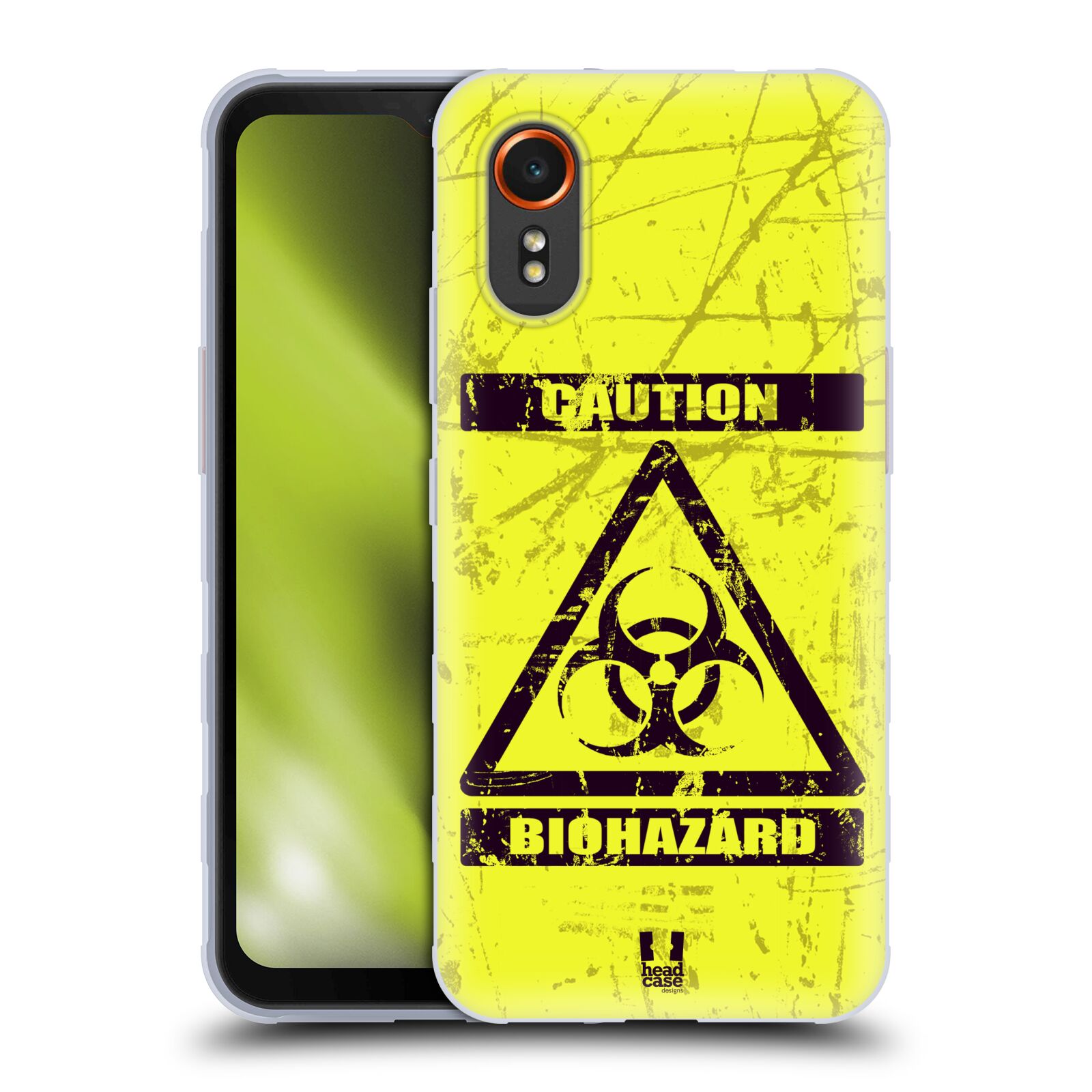 Silikonové pouzdro - Samsung Galaxy Xcover 7 5G - Head Case - BIOHAZARD (Silikonový kryt, obal, pouzdro na mobilní telefon Samsung Galaxy Xcover 7 5G s motivem BIOHAZARD)