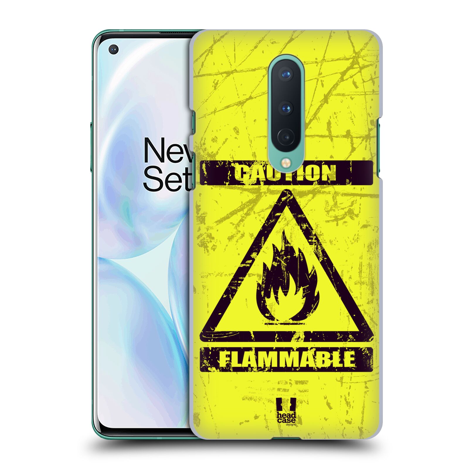 HEAD CASE DESIGNS HAZARD SYMBOLS HARD BACK CASE FOR OPPO PHONES - Picture 9 of 12