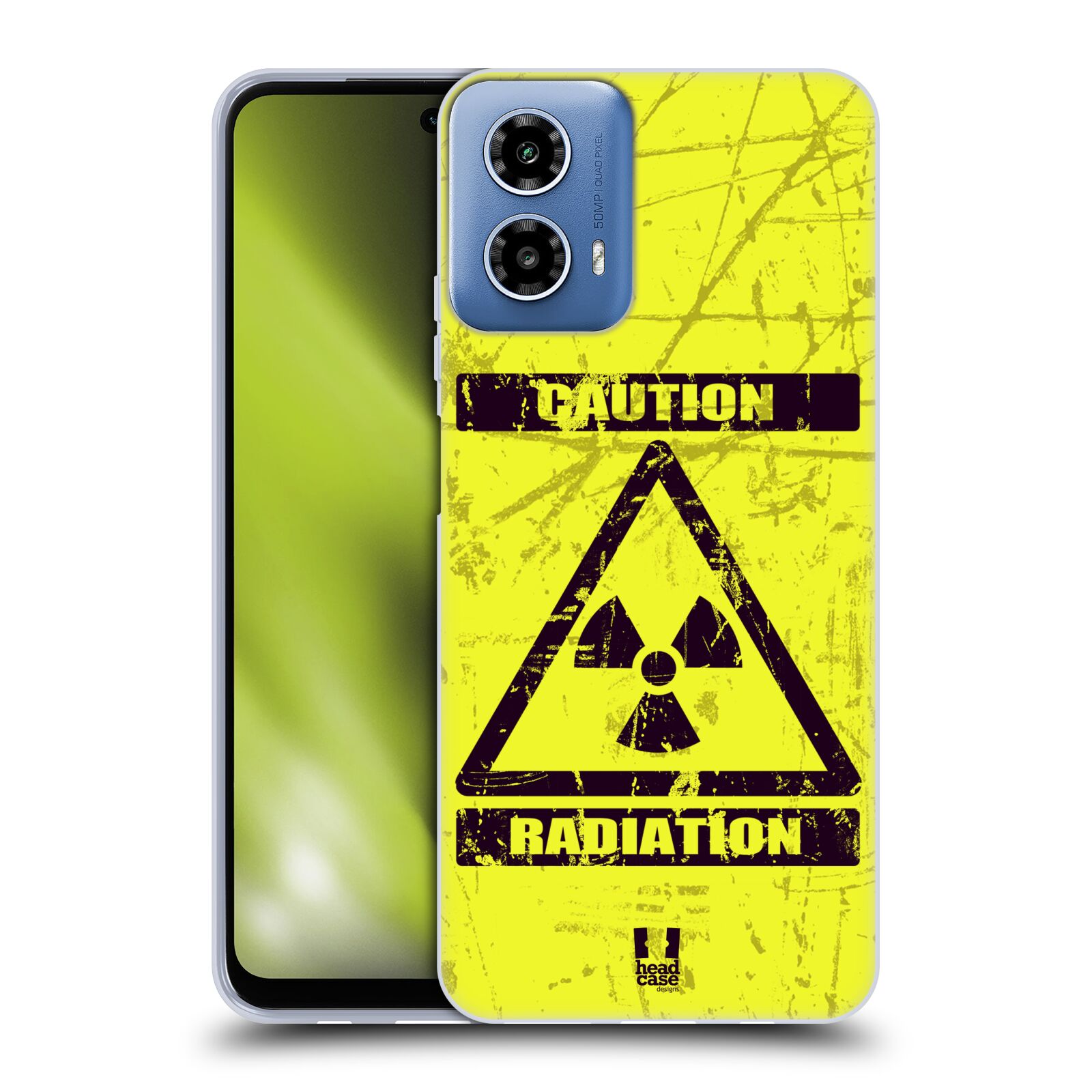 Silikonové pouzdro na mobil Motorola Moto G34 5G - Head Case - RADIACE (Silikonový kryt, obal, pouzdro na mobilní telefon Motorola Moto G34 5G s motivem RADIACE)