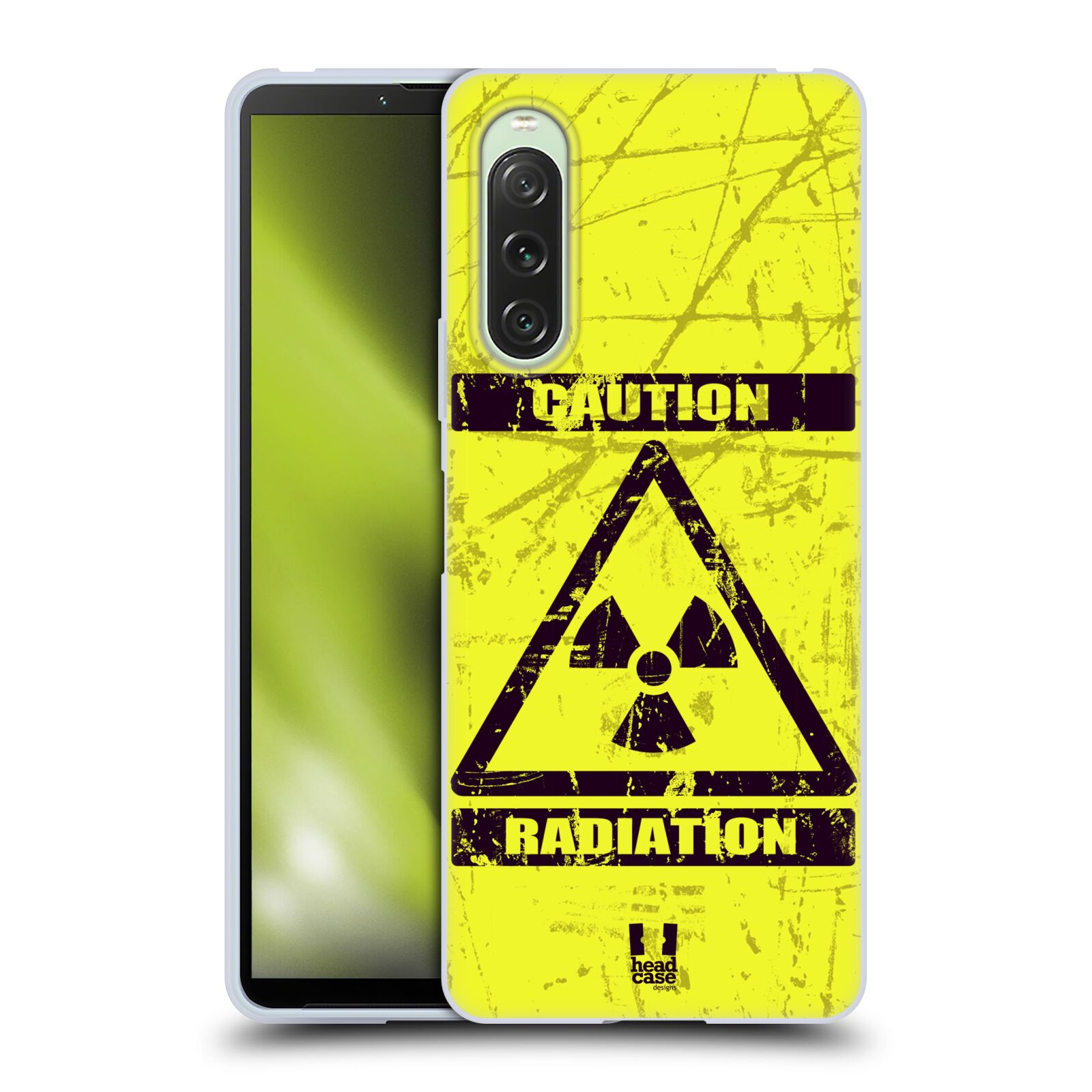 Silikonové pouzdro - Sony Xperia 10 V - Head Case - RADIACE (Silikonový kryt, obal, pouzdro na mobilní telefon Sony Xperia 10 V s motivem RADIACE)