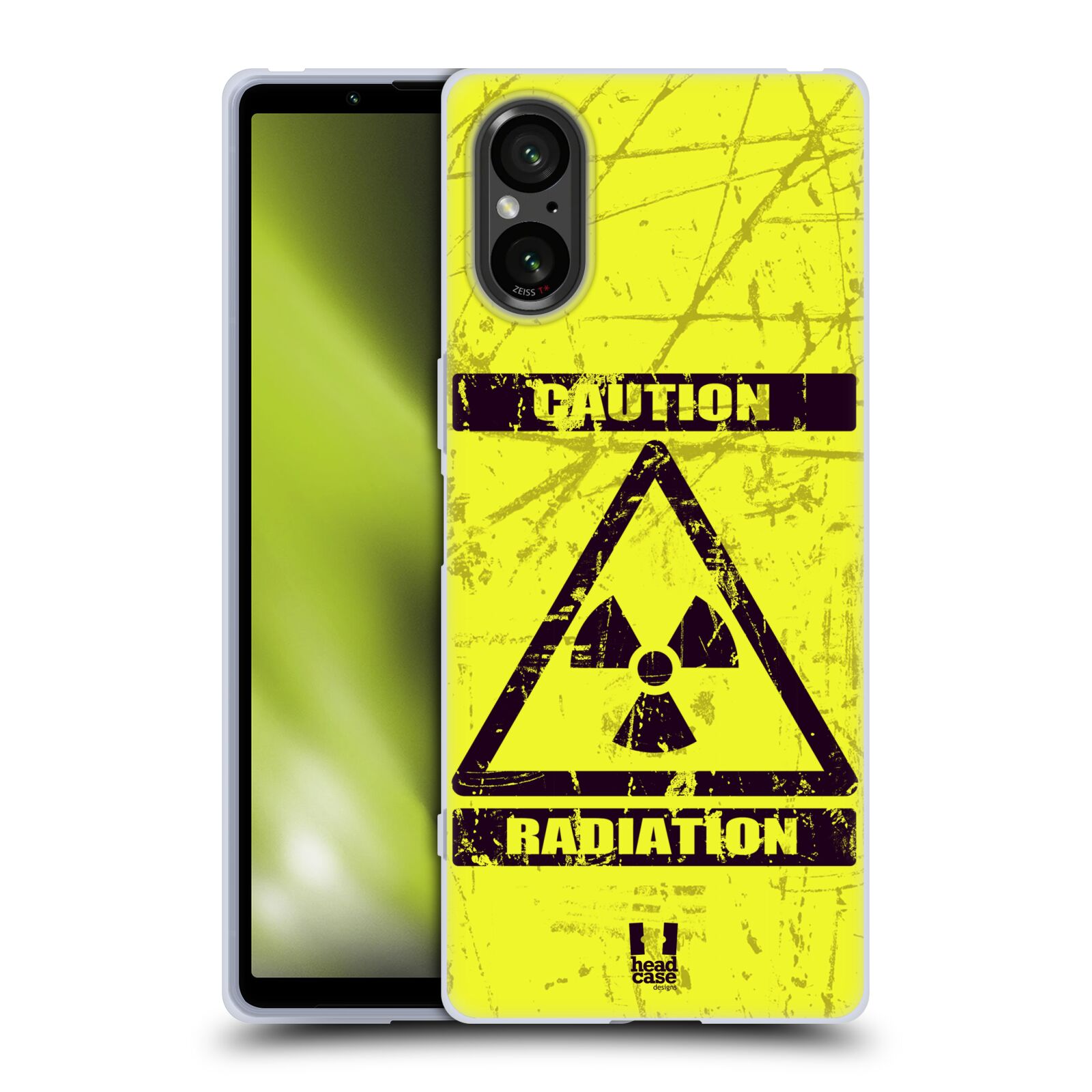 Silikonové pouzdro na mobil Sony Xperia 5 V - Head Case - RADIACE (Silikonový kryt, obal, pouzdro na mobilní telefon Sony Xperia 5 V s motivem RADIACE)