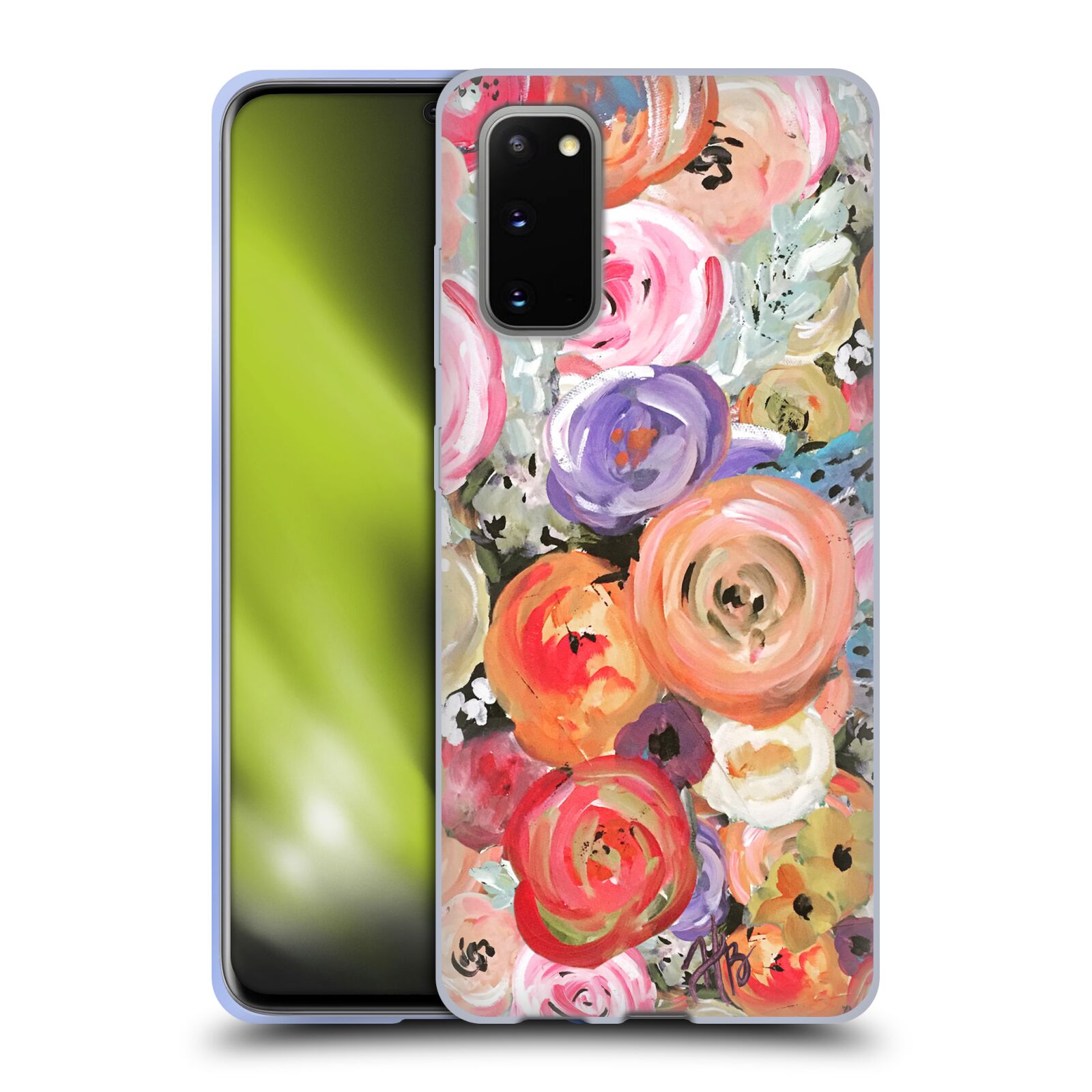 OFFICIAL HALEY BUSH FLORAL PAINTING SOFT GEL CASE FOR SAMSUNG PHONES 1 - Picture 12 of 22