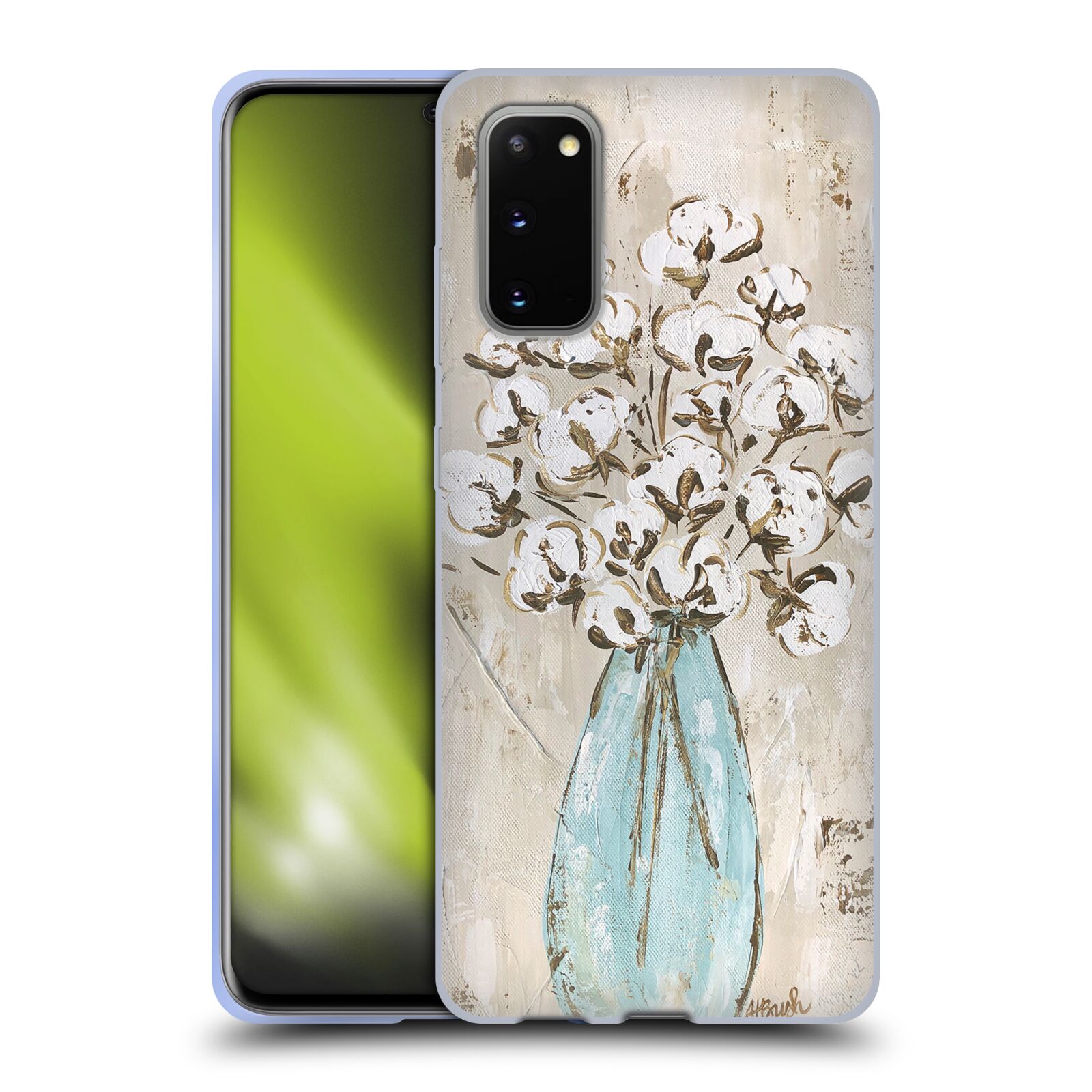 OFFICIAL HALEY BUSH FLORAL PAINTING SOFT GEL CASE FOR SAMSUNG PHONES 1 - Picture 13 of 22
