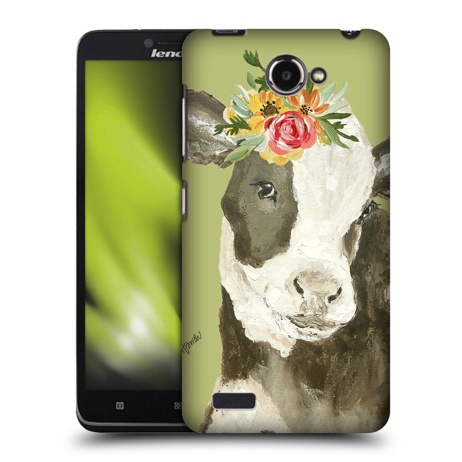 OFFICIAL HALEY BUSH FLORAL PAINTING HARD BACK CASE FOR LENOVO PHONES - 第 14/22 張圖片