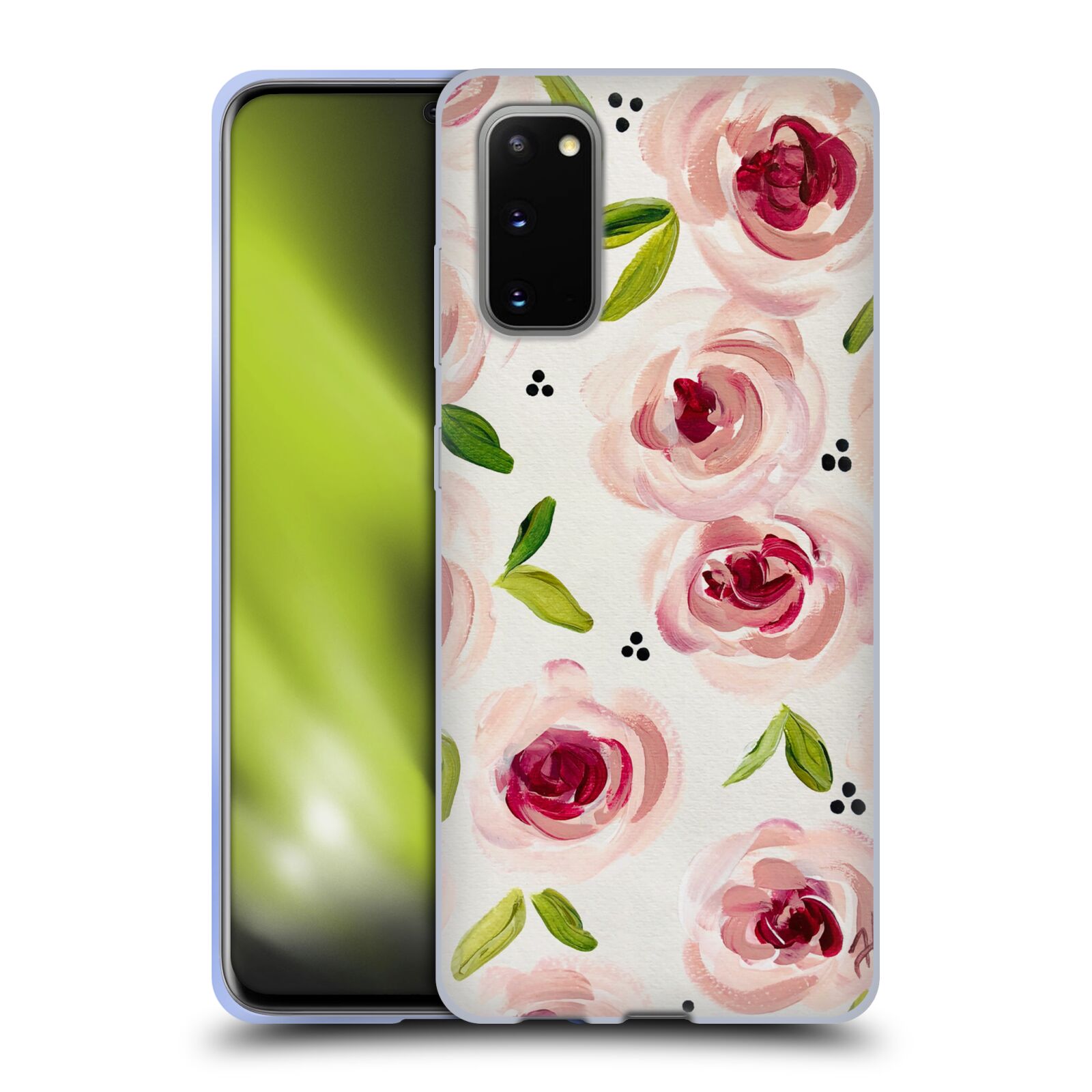 OFFICIAL HALEY BUSH FLORAL PAINTING SOFT GEL CASE FOR SAMSUNG PHONES 1 - Picture 18 of 22