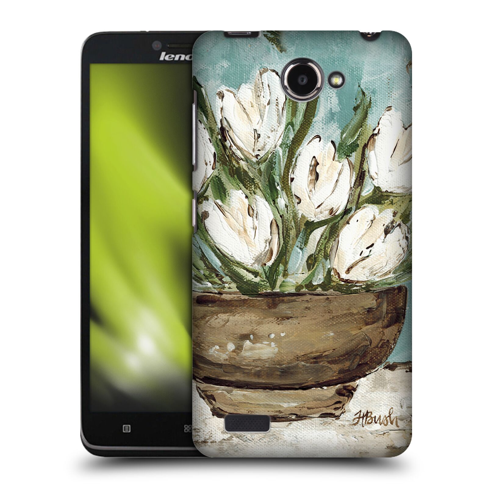 OFFICIAL HALEY BUSH FLORAL PAINTING HARD BACK CASE FOR LENOVO PHONES - 第 20/22 張圖片