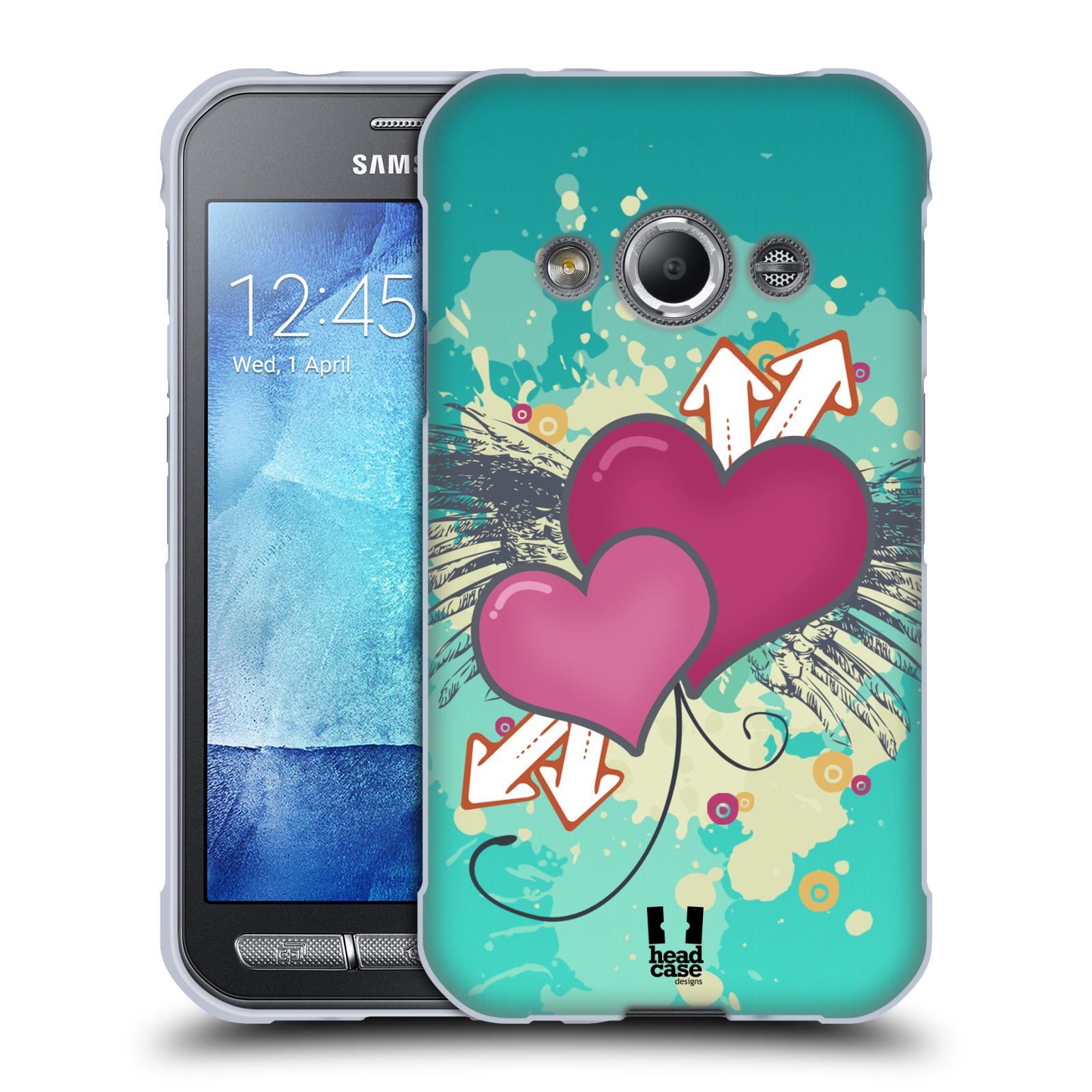 FUNDA HEAD CASE DESIGNS COLECCIÓN CORAZÓN GEL SUAVE PARA TELÉFONOS SAMSUNG 4 - Imagen 9 de 13