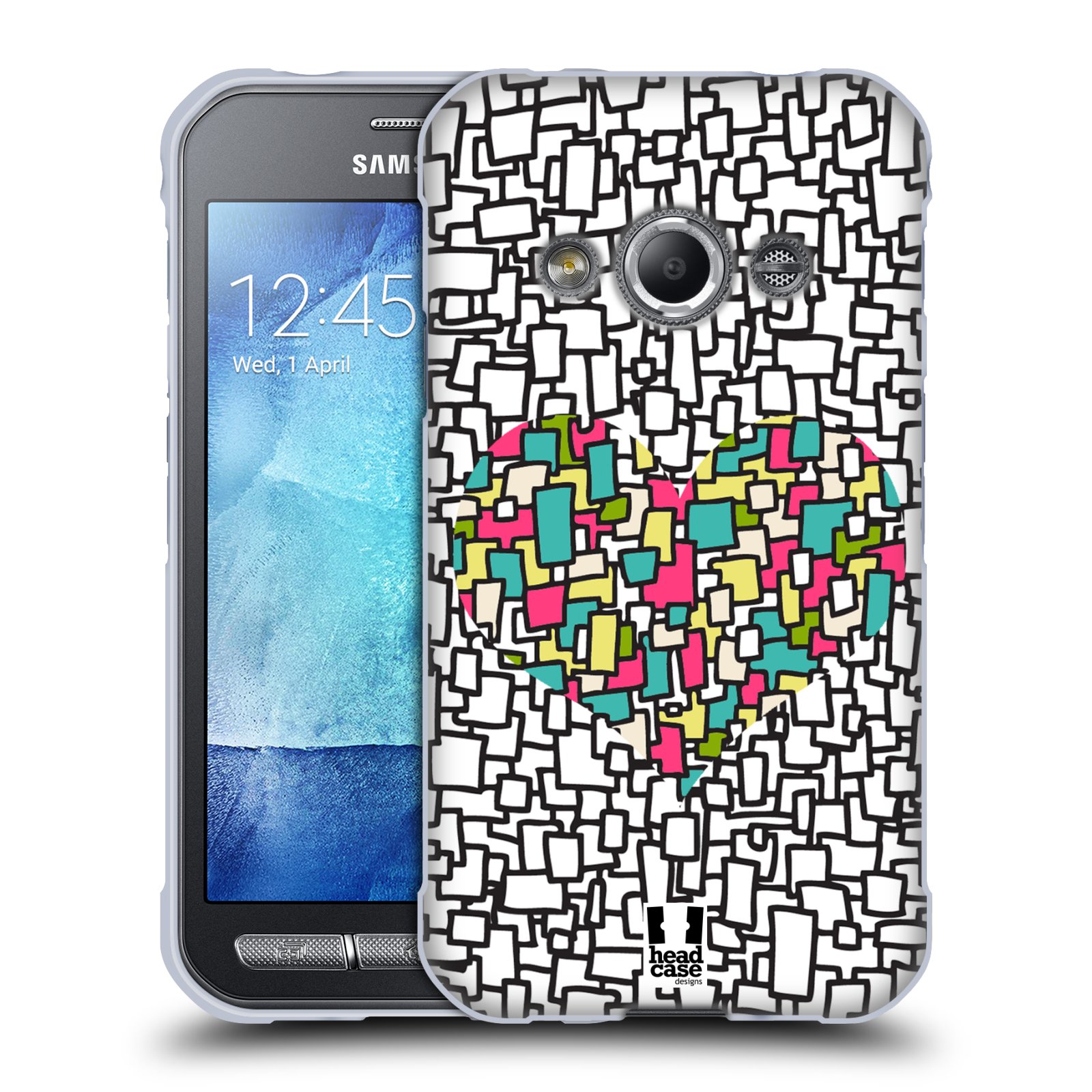 FUNDA HEAD CASE DESIGNS COLECCIÓN CORAZÓN GEL SUAVE PARA TELÉFONOS SAMSUNG 4 - Imagen 12 de 13
