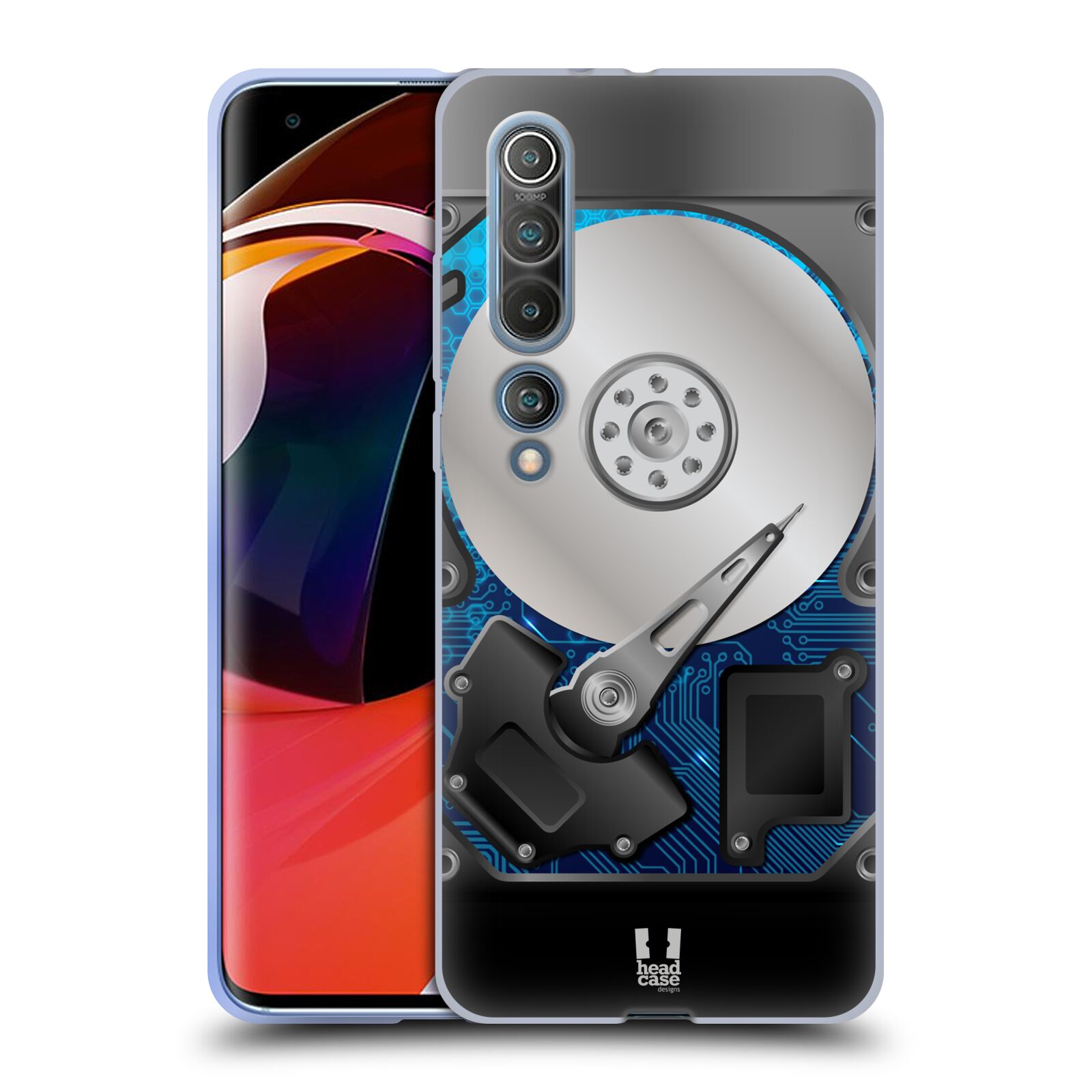 FUNDA HEAD CASE DESIGNS CON DISCOS DUROS DE GEL SUAVE PARA TELÉFONOS XIAOMI - Imagen 8 de 10