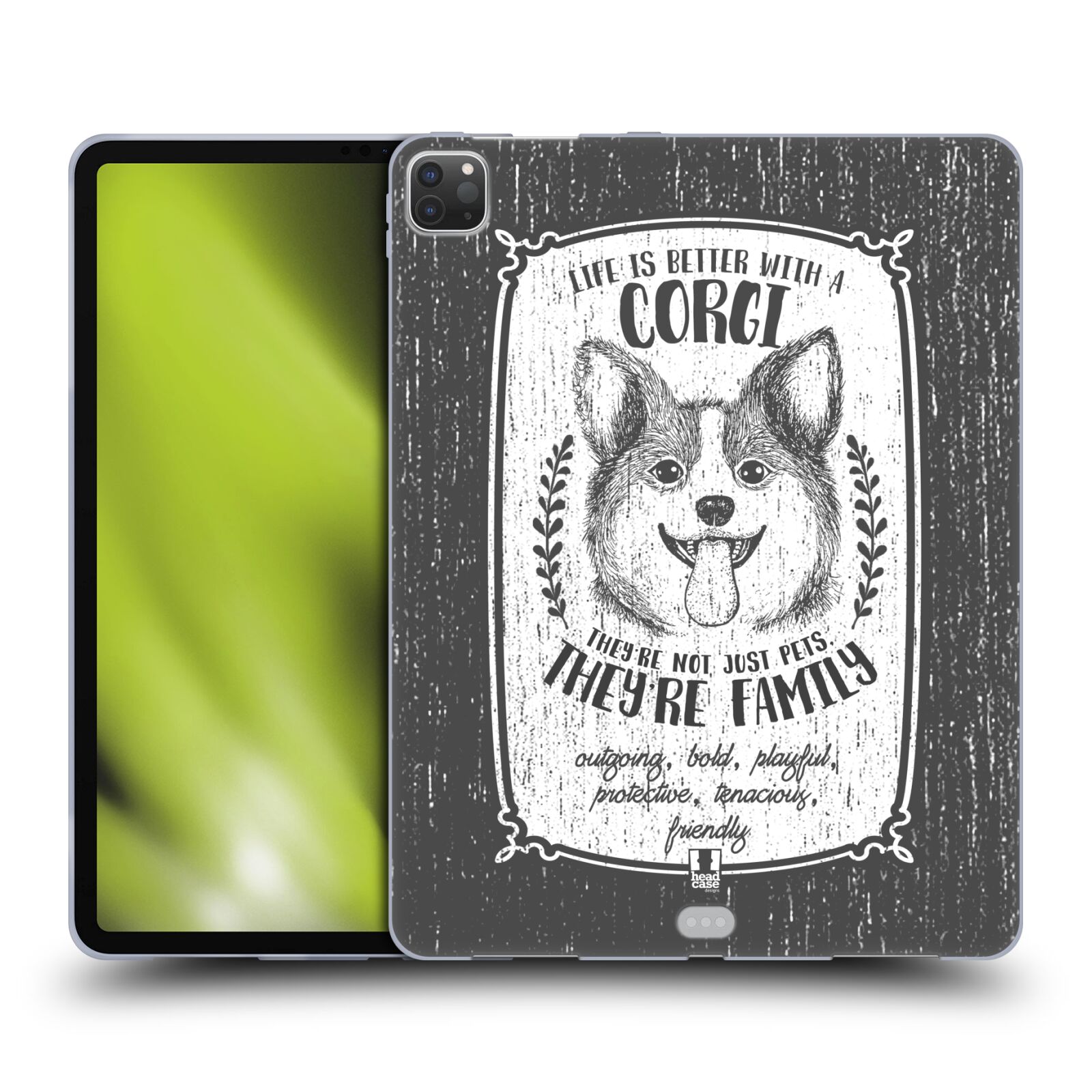 HEAD CASE DESIGNS HAND-DRAWN DOG BREEDS SOFT GEL CASE FOR APPLE SAMSUNG KINDLE - Picture 11 of 17