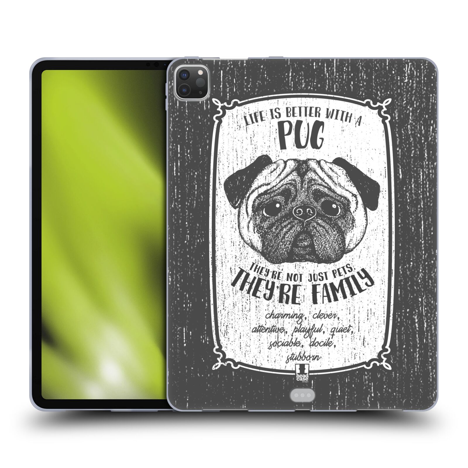 HEAD CASE DESIGNS HAND-DRAWN DOG BREEDS SOFT GEL CASE FOR APPLE SAMSUNG KINDLE - Picture 17 of 17