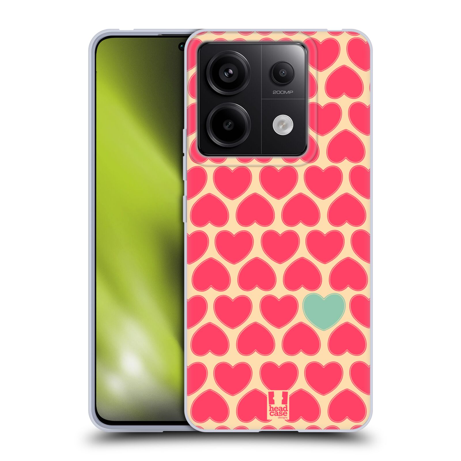 Silikonové pouzdro na mobil Xiaomi Redmi Note 13 Pro 5G / Poco X6 5G - Head Case - SRDÍČKA RŮŽOVÁ (Silikonový kryt, obal, pouzdro na mobilní telefon Xiaomi Redmi Note 13 Pro 5G / Poco X6 5G s motivem SRDÍČKA RŮŽOVÁ)