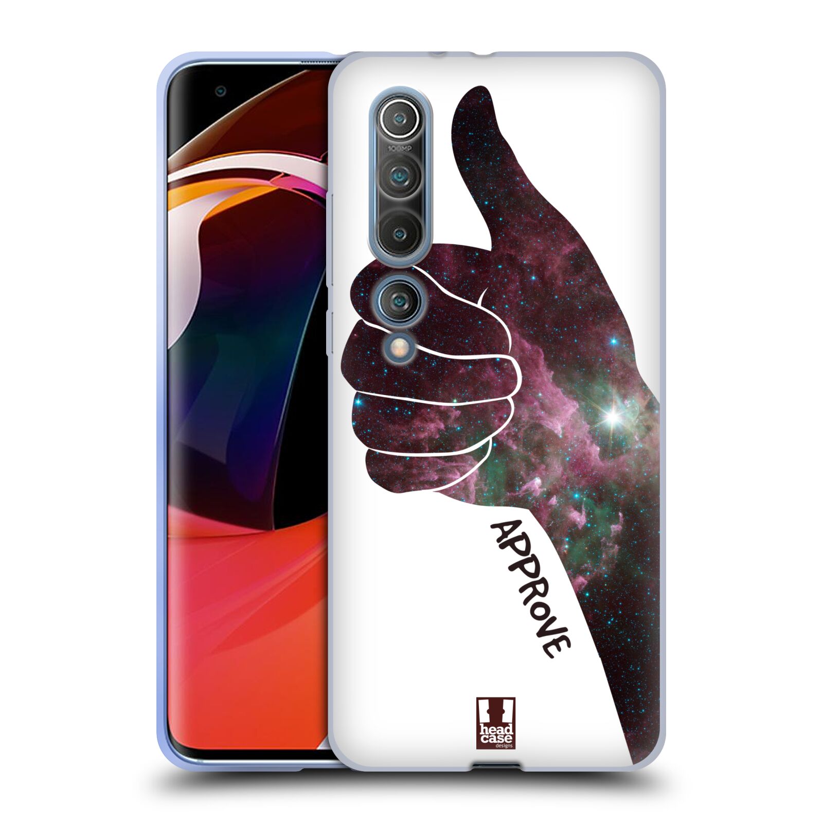 HEAD CASE DESIGNS HAND GESTURE NEBULA SOFT GEL CASE FOR XIAOMI PHONES - Picture 8 of 14