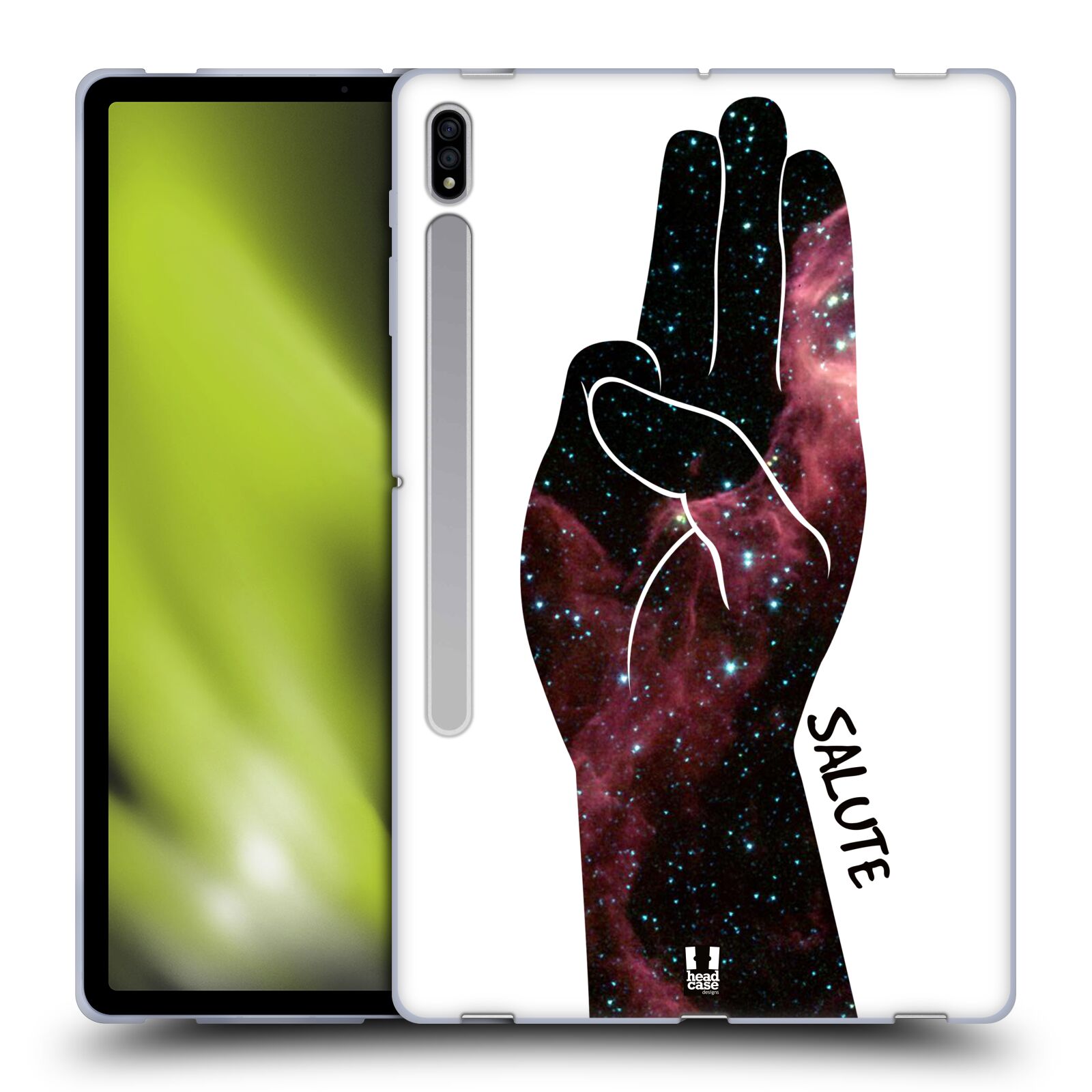 HEAD CASE DESIGNS HAND GESTURE NEBULA SOFT GEL CASE FOR SAMSUNG TABLETS 1 - Picture 14 of 14