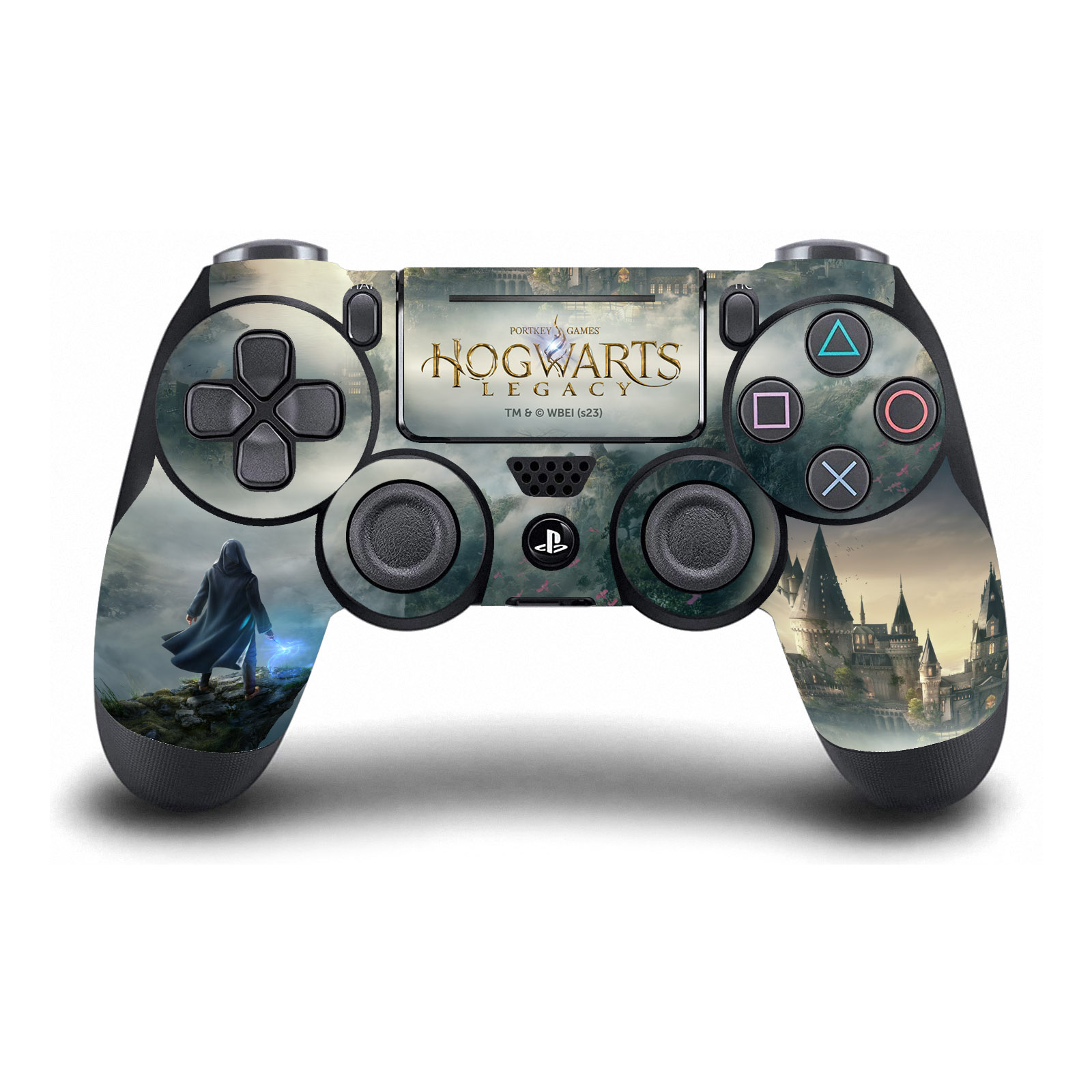 OFFICIAL HOGWARTS LEGACY GRAPHICS VINYL SKIN DECAL FOR DUALSHOCK 4 CONTROLLER - Picture 6 of 6