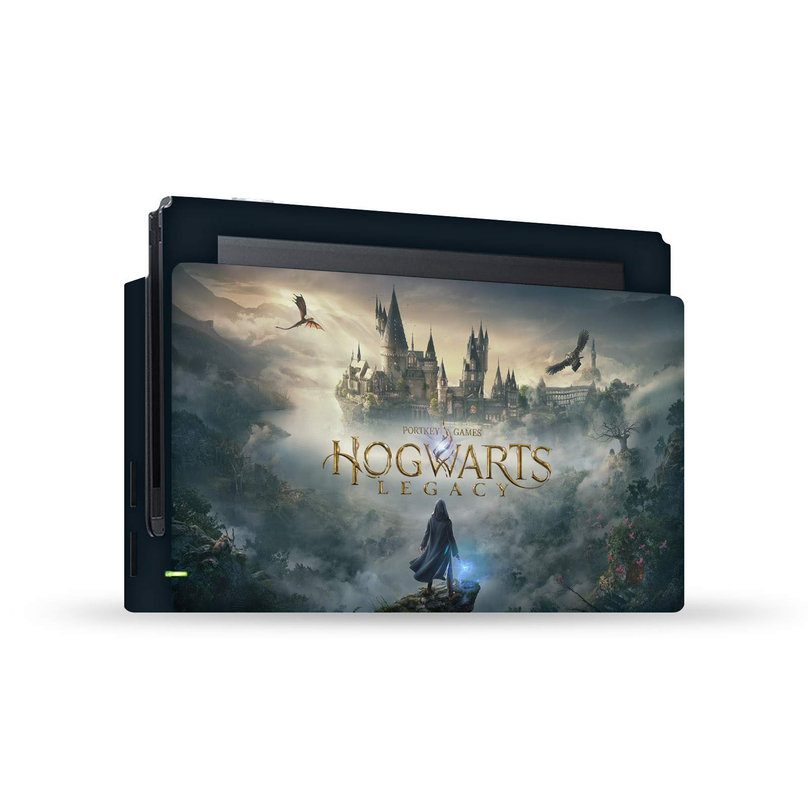 OFFICIAL HOGWARTS LEGACY GRAPHICS VINYL SKIN FOR NINTENDO SWITCH CONSOLE & DOCK