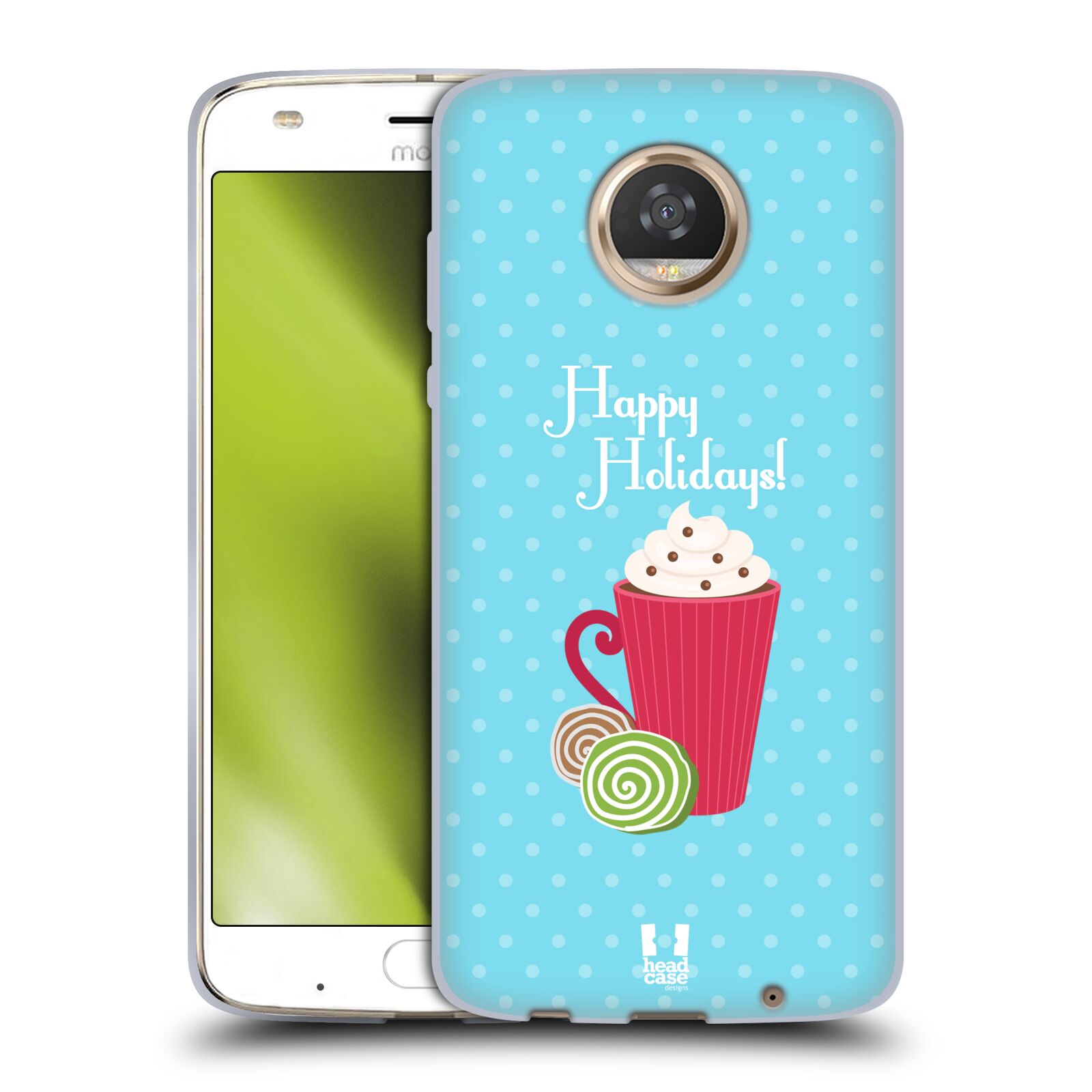 FUNDA HEAD CASE DESIGNS CON DIBUJO DE GOLOSINAS NAVIDEÑAS PARA TELÉFONOS MOTOROLA 2 - Imagen 10 de 10