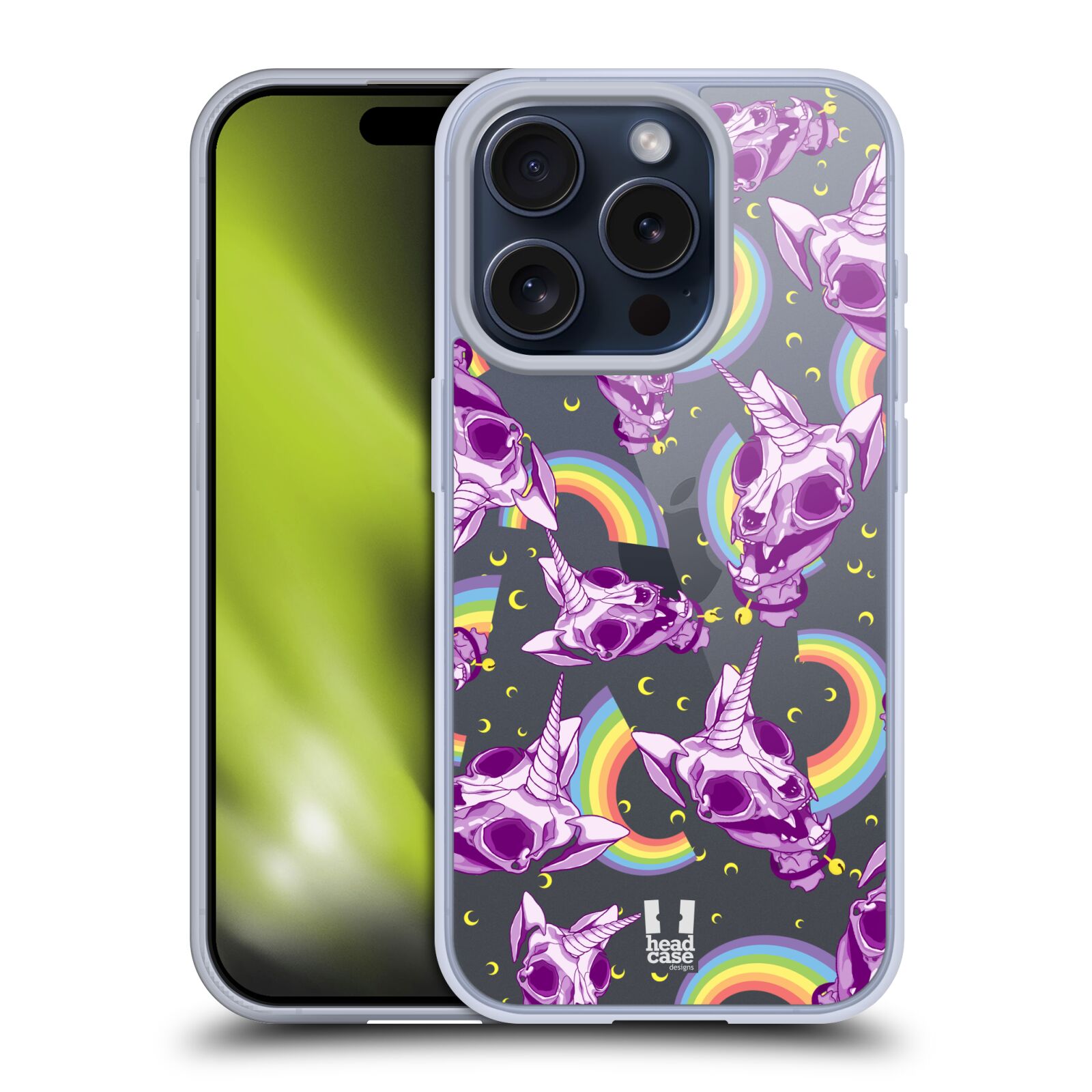 HEAD CASE DESIGNS HORNED SKULLS SOFT GEL CASE FOR APPLE iPHONE PHONES - Picture 8 of 10