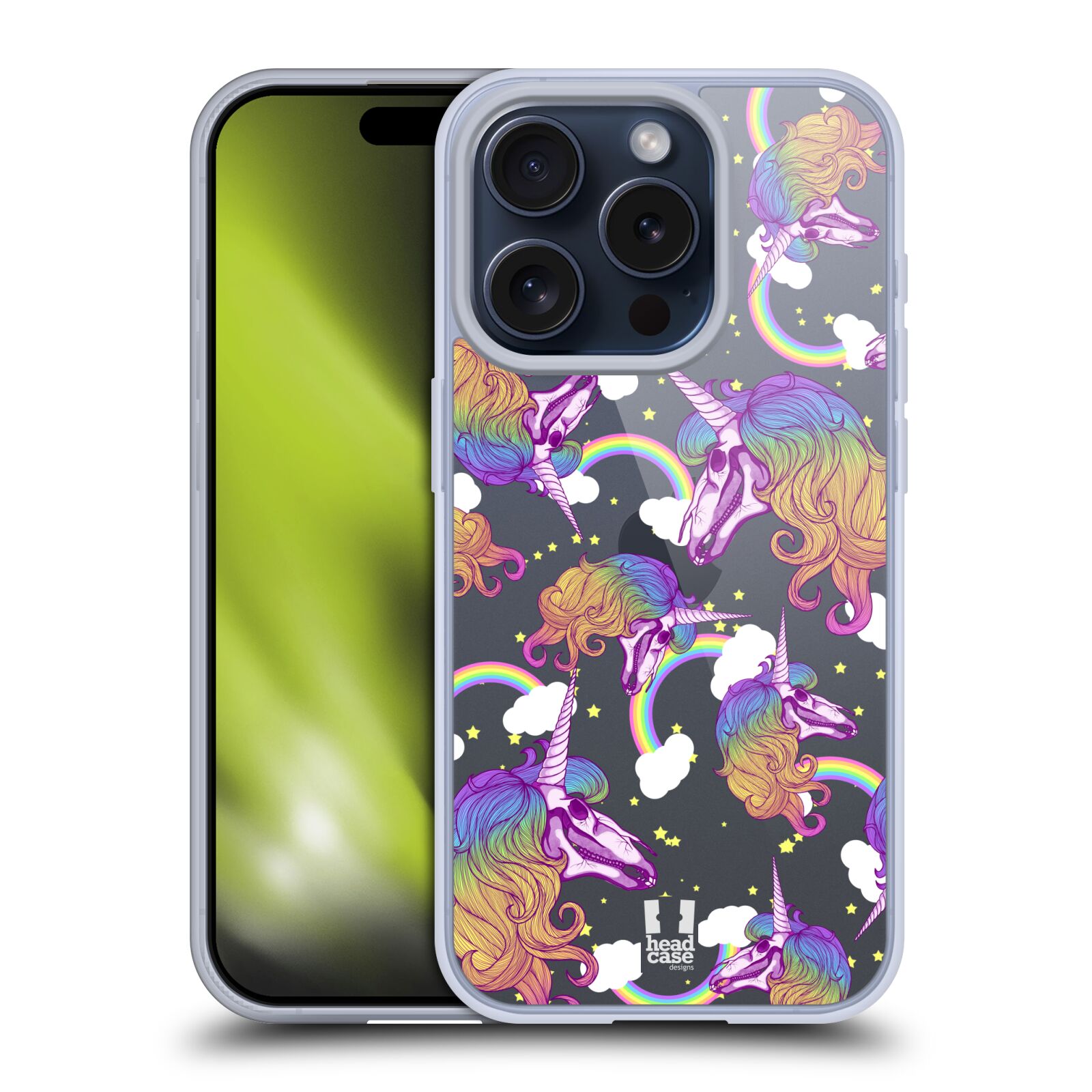 HEAD CASE DESIGNS HORNED SKULLS SOFT GEL CASE FOR APPLE iPHONE PHONES - Picture 10 of 10