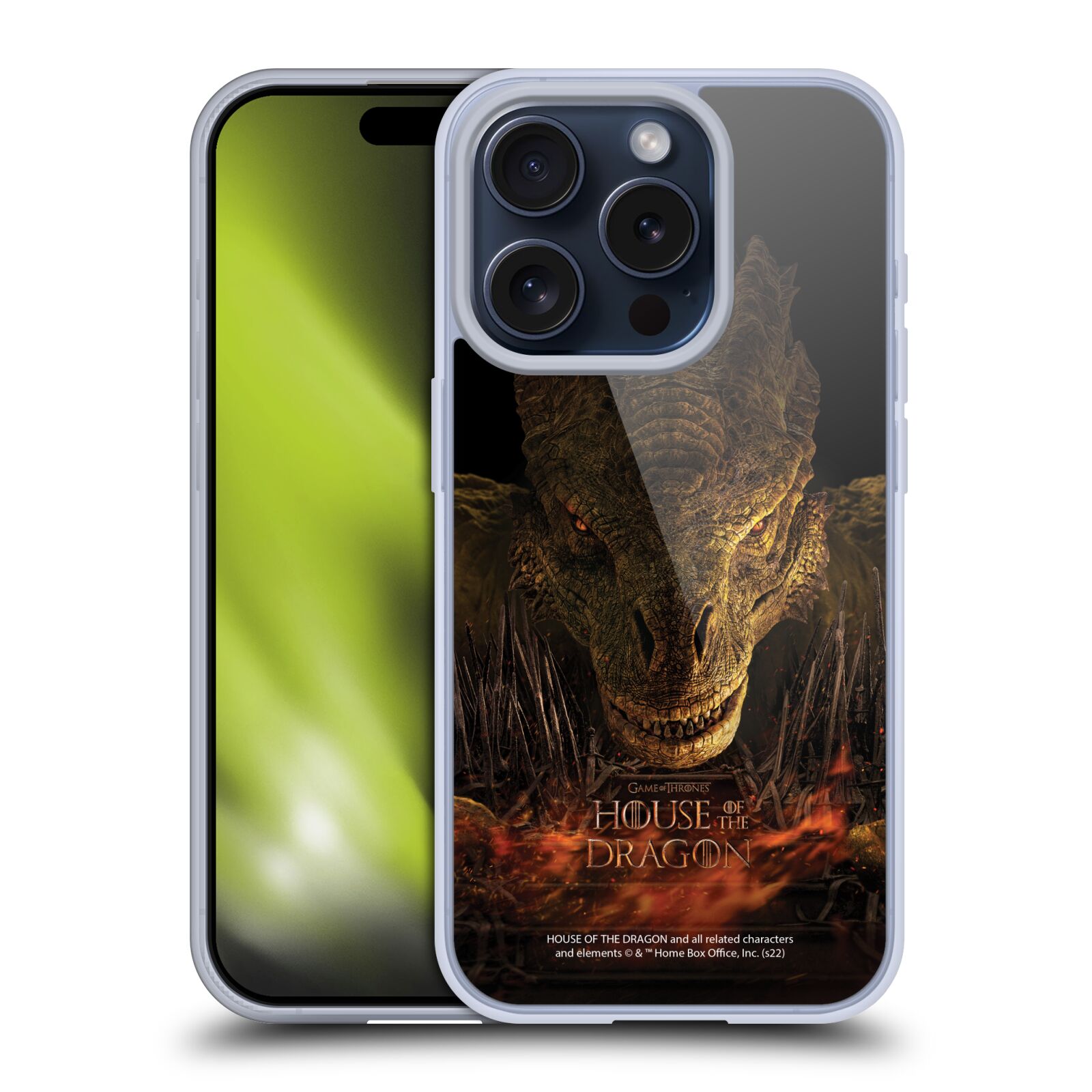 HOUSE OF THE DRAGON: TELEVISION SERIES ART ÉTUI COQUE EN GEL POUR APPLE iPHONE - Photo 8 sur 17