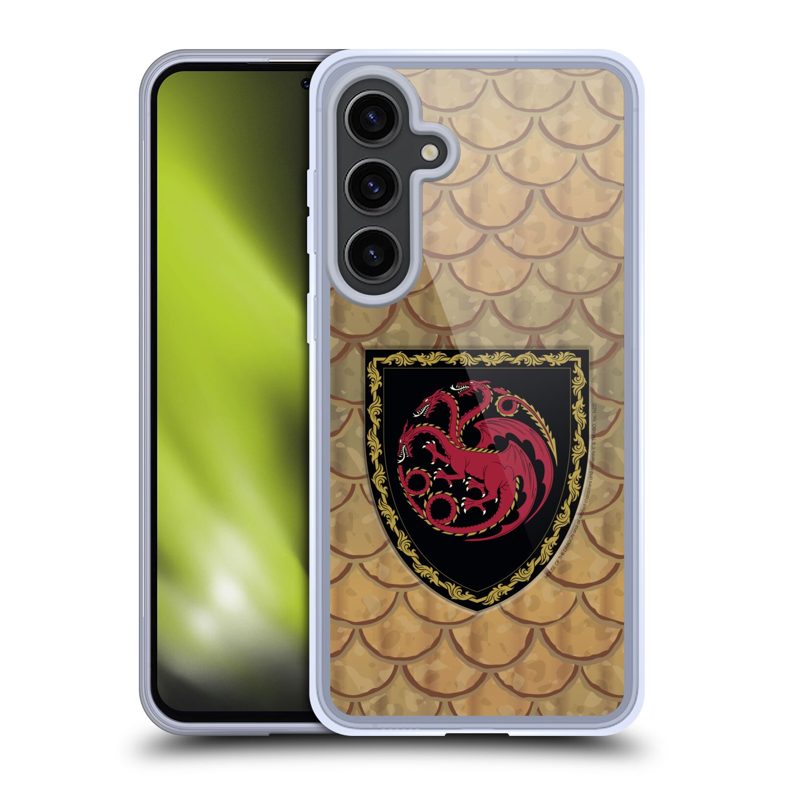Mode COQUE GEL GRAPHIQUE OFFICIELLE HOUSE OF THE DRAGON COMPATIBLE AVEC SAMSUNG/MAGSAFE