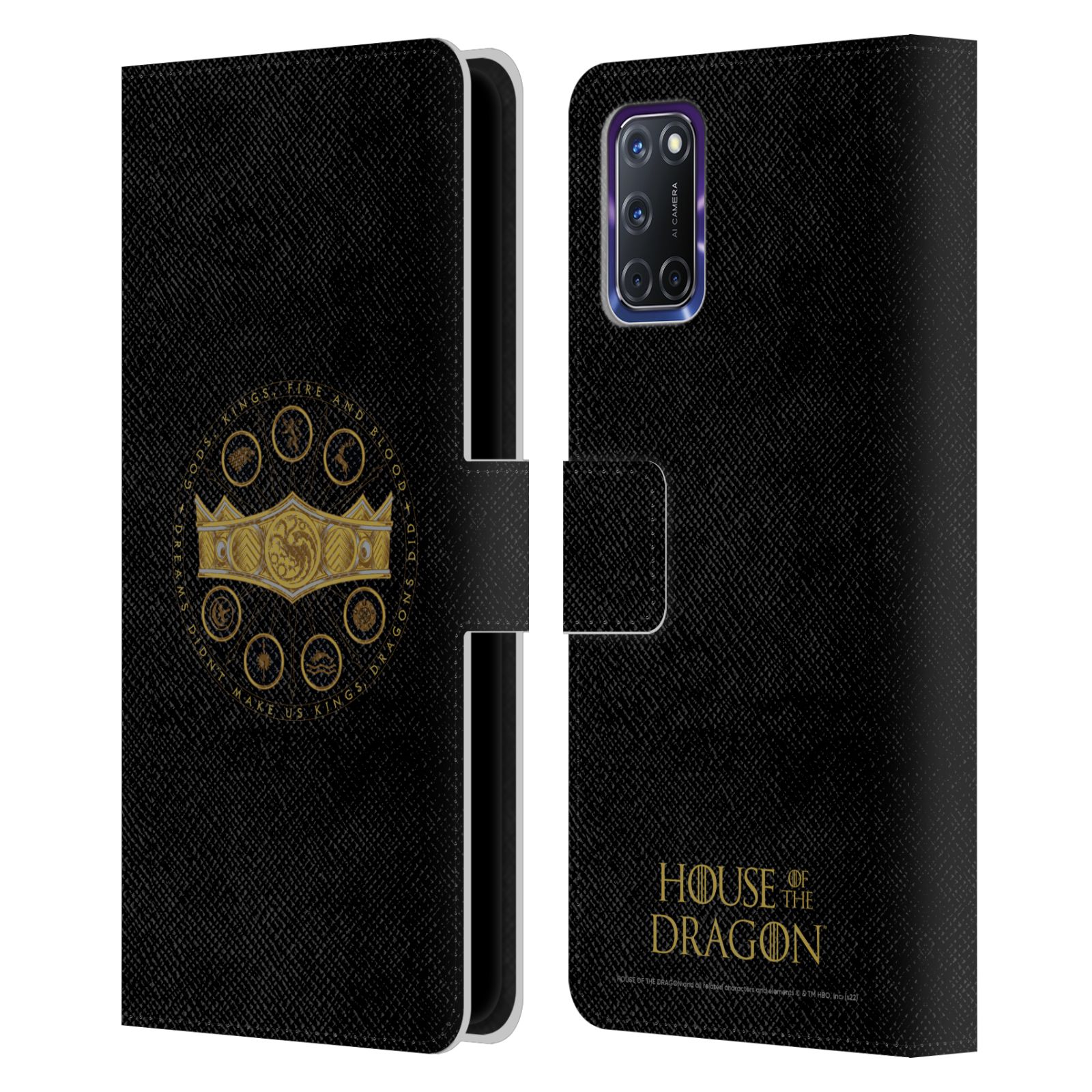 HOUSE OF THE DRAGON: TELEVISION SERIES GRAPHICS LEATHER BOOK CASE OPPO PHONES - Picture 7 of 18