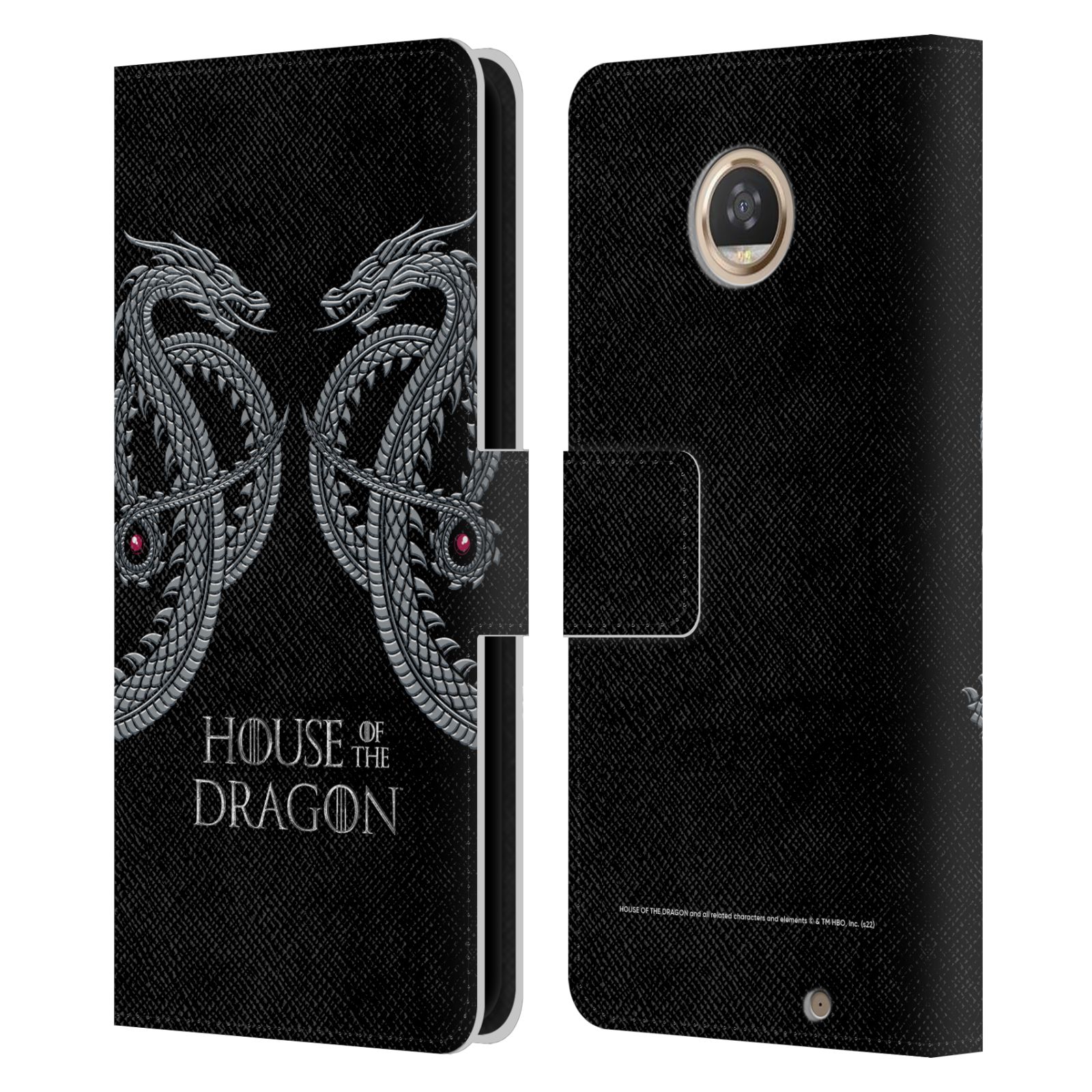 HOUSE OF THE DRAGON: TELEVISION SERIES GRAPHICS LEATHER BOOK CASE FOR MOTOROLA - Picture 8 of 18