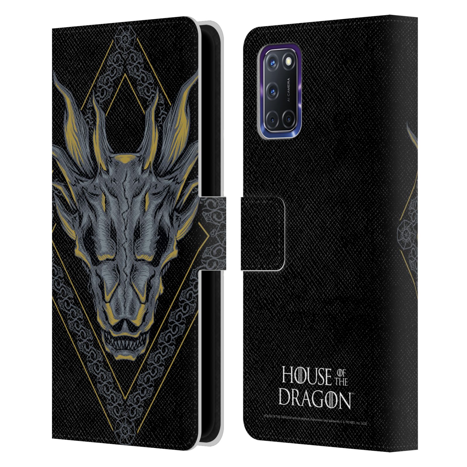 HOUSE OF THE DRAGON: TELEVISION SERIES GRAPHICS LEATHER BOOK CASE OPPO PHONES - Picture 11 of 18