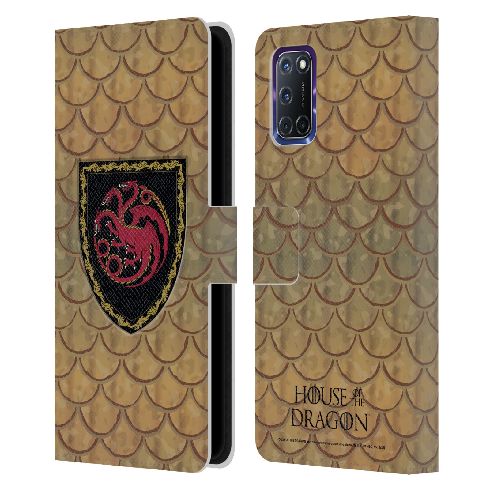 HOUSE OF THE DRAGON: TELEVISION SERIES GRAPHICS LEATHER BOOK CASE OPPO PHONES - Picture 13 of 18