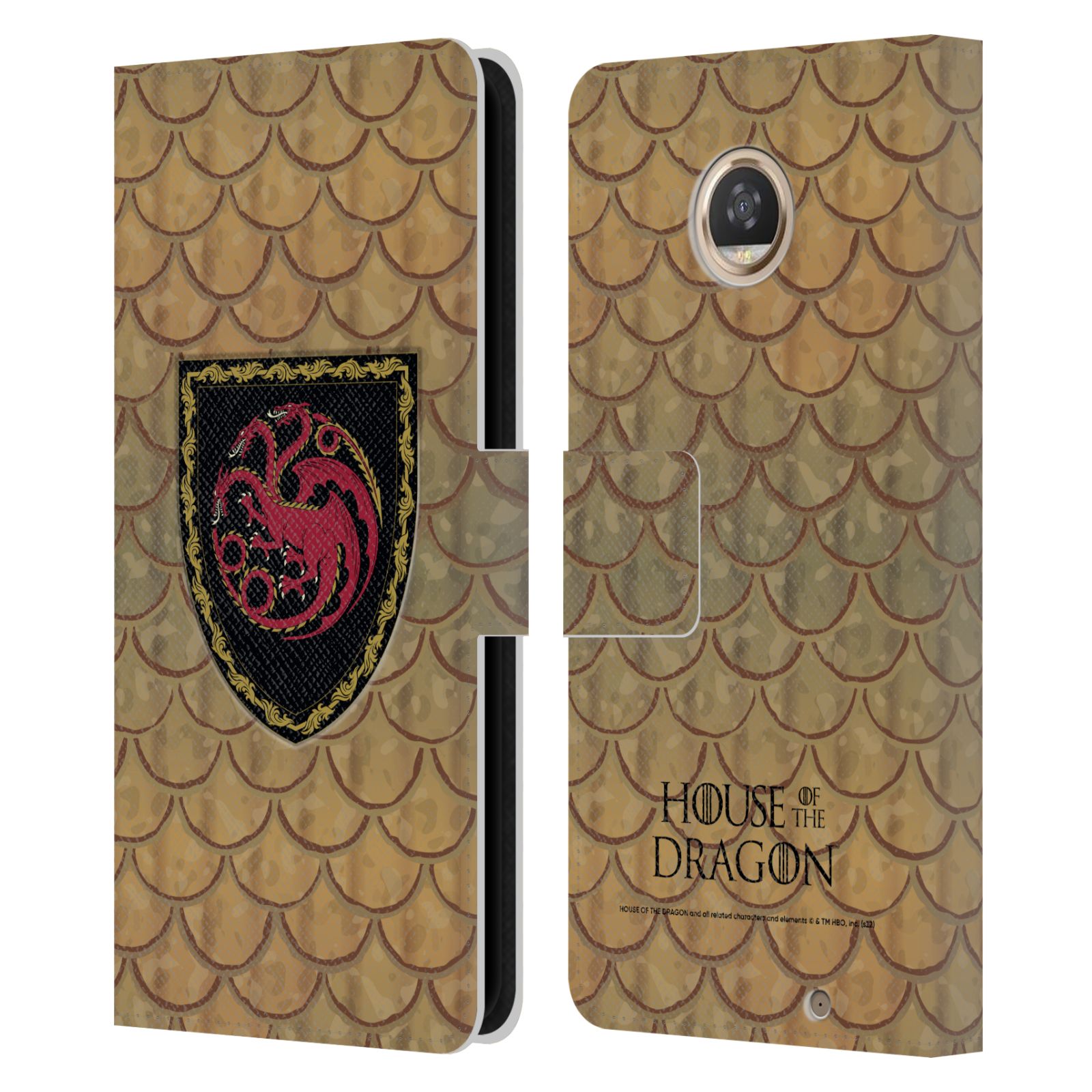 HOUSE OF THE DRAGON: TELEVISION SERIES GRAPHICS LEATHER BOOK CASE FOR MOTOROLA - Picture 13 of 18