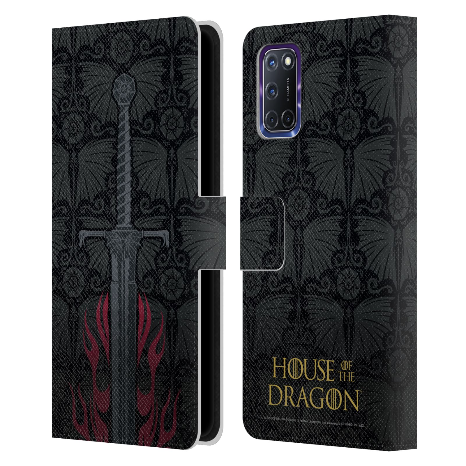 HOUSE OF THE DRAGON: TELEVISION SERIES GRAPHICS LEATHER BOOK CASE OPPO PHONES - Picture 17 of 18
