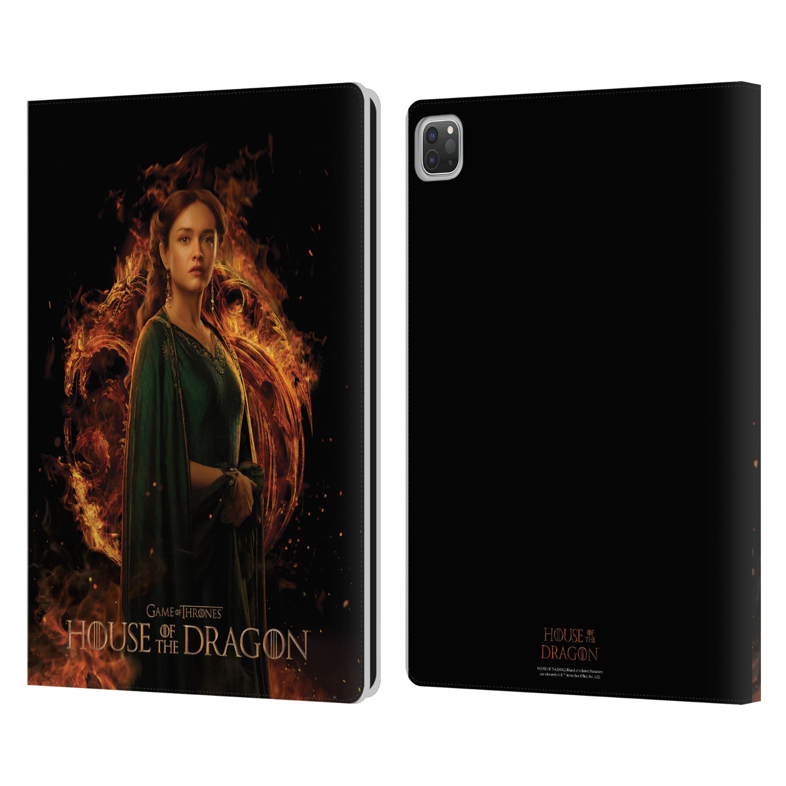 HOUSE OF THE DRAGON: TELEVISION SERIES KEY ART LEATHER BOOK CASE FOR APPLE iPAD - Picture 7 of 21