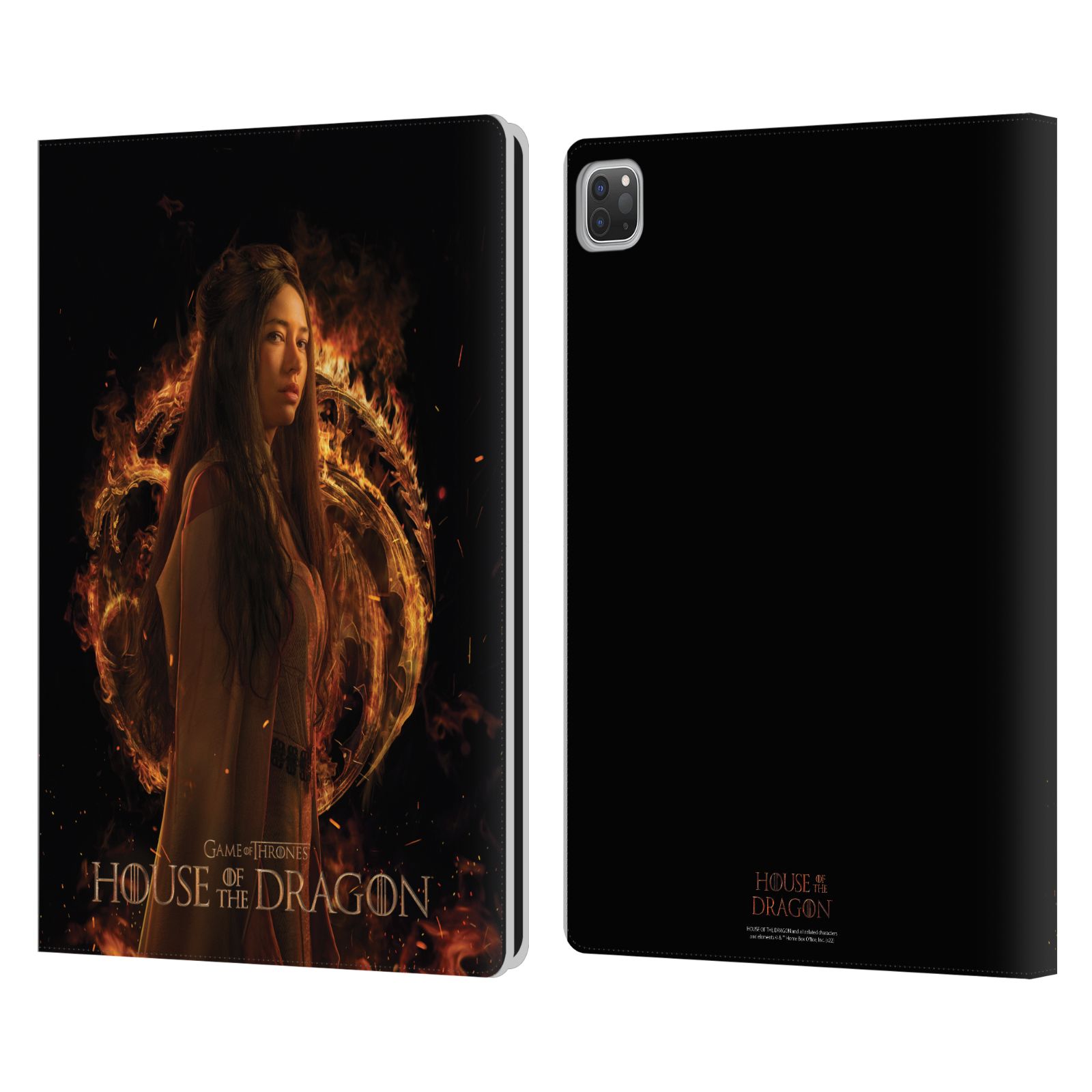 HOUSE OF THE DRAGON: TELEVISION SERIES KEY ART LEATHER BOOK CASE FOR APPLE iPAD - Picture 12 of 21