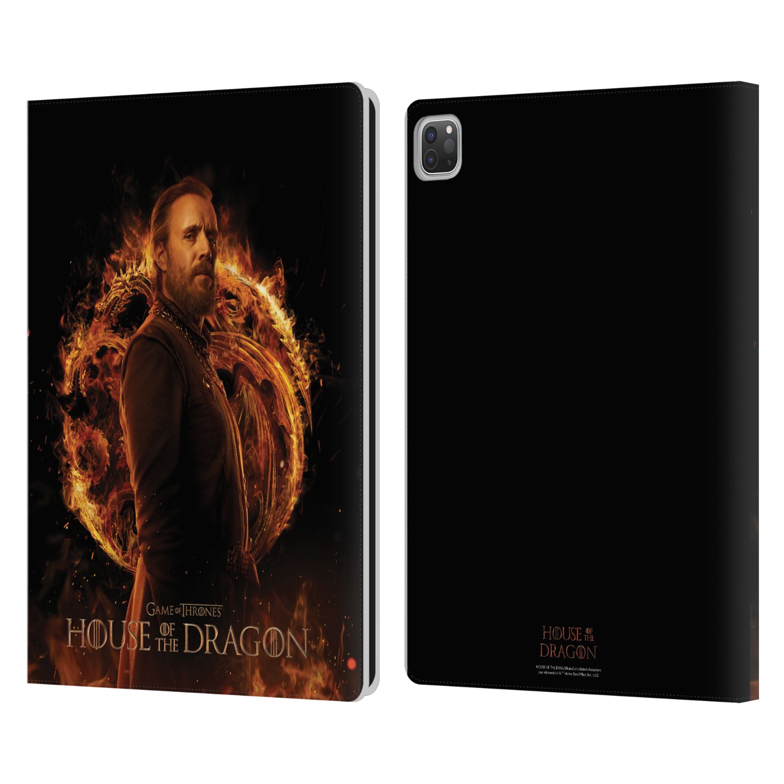 HOUSE OF THE DRAGON: TELEVISION SERIES KEY ART LEATHER BOOK CASE FOR APPLE iPAD - Picture 13 of 21