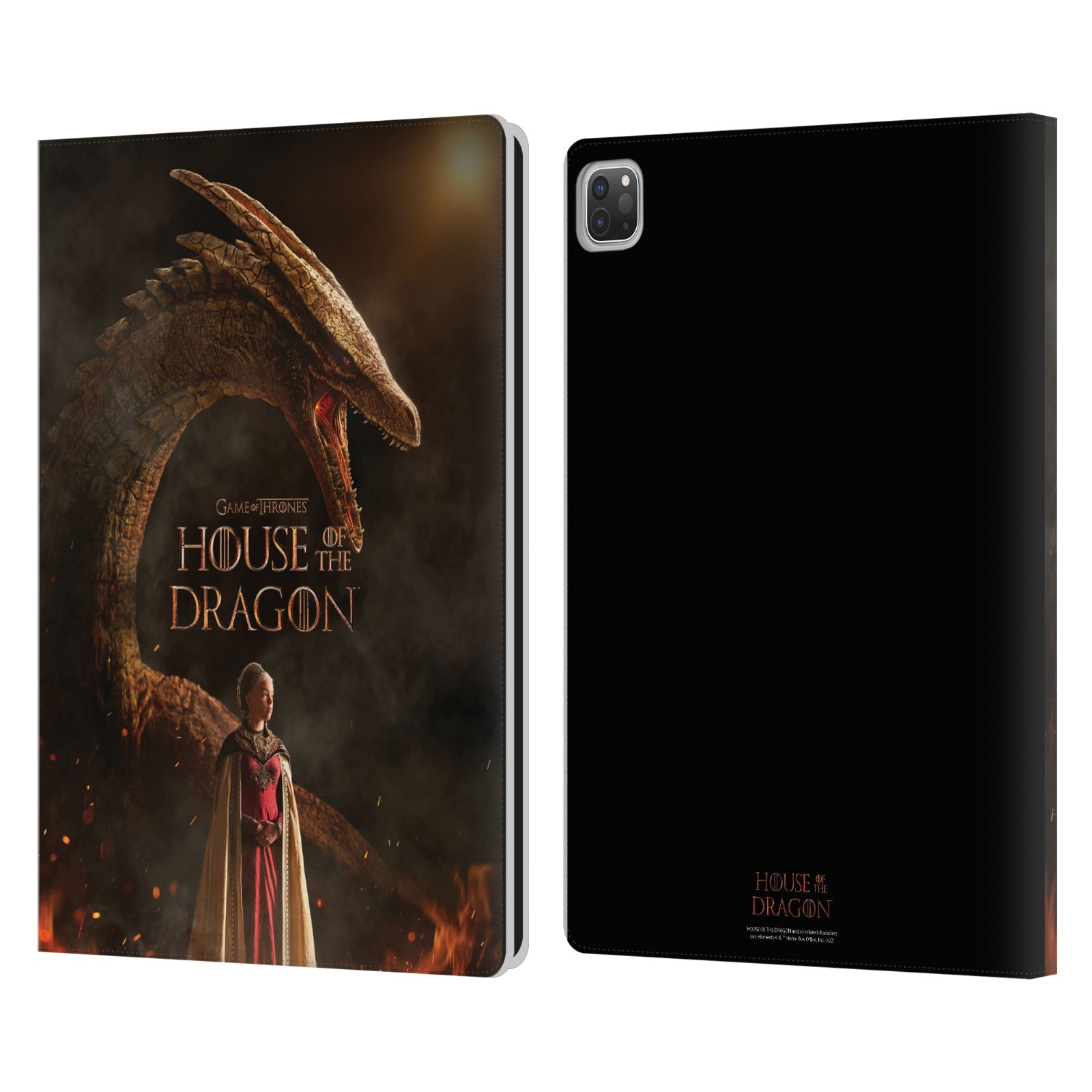 HOUSE OF THE DRAGON: TELEVISION SERIES KEY ART LEATHER BOOK CASE FOR APPLE iPAD - Picture 16 of 21