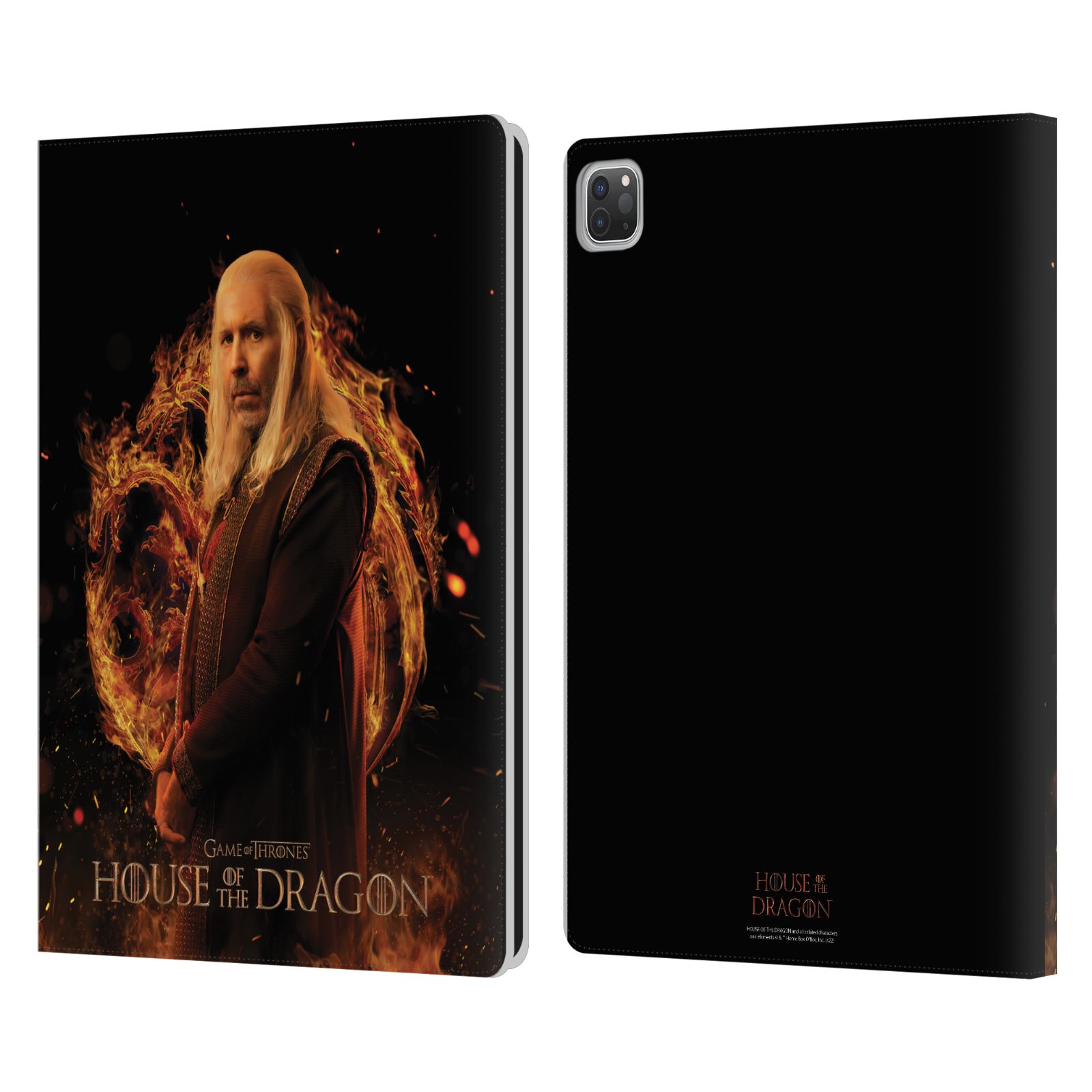 HOUSE OF THE DRAGON: TELEVISION SERIES KEY ART LEATHER BOOK CASE FOR APPLE iPAD - Picture 21 of 21
