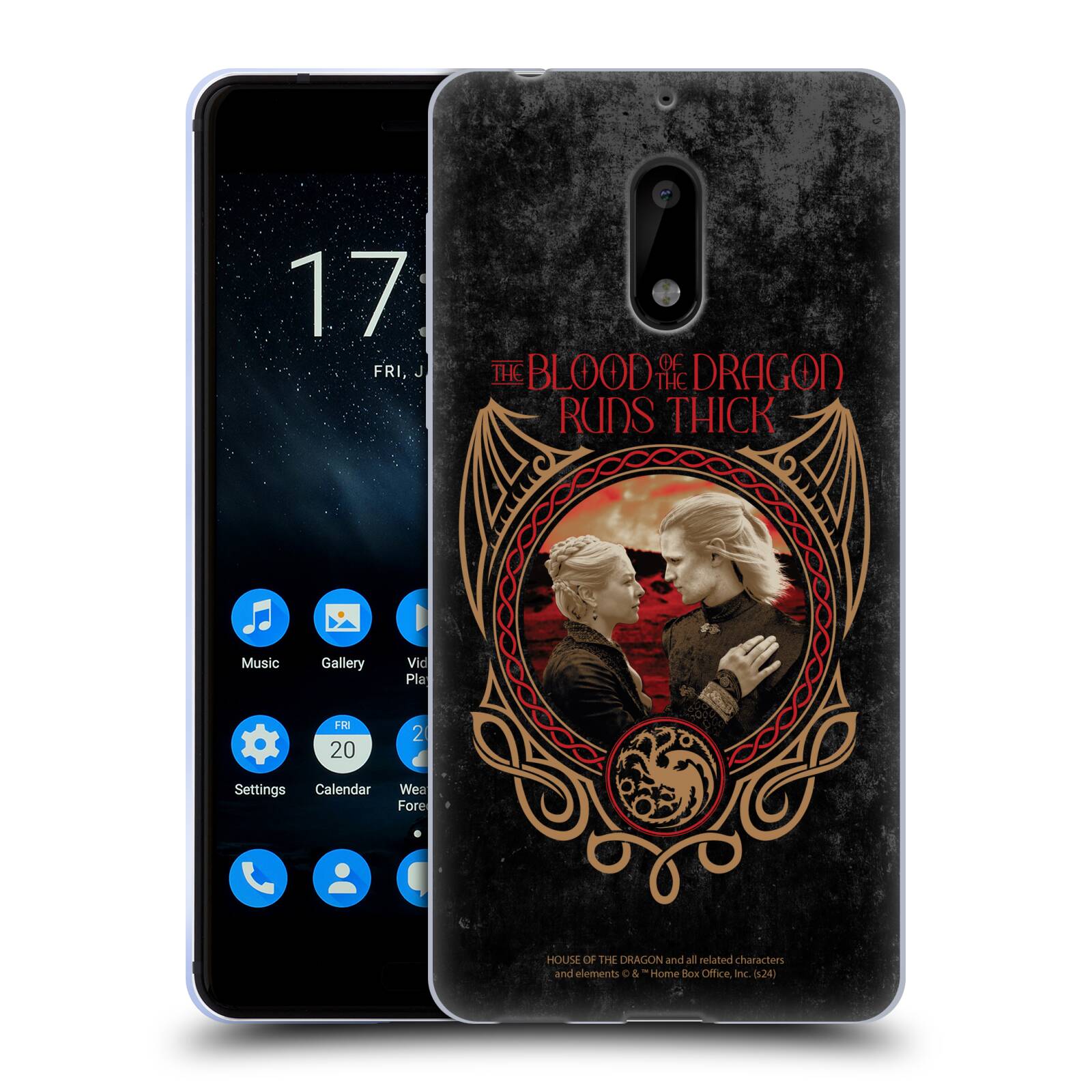 OFFICIAL vendre HOUSE OF THE DRAGON SEASON 2 GRAPHICS SOFT GEL CASE FOR NOKIA PHONES 1