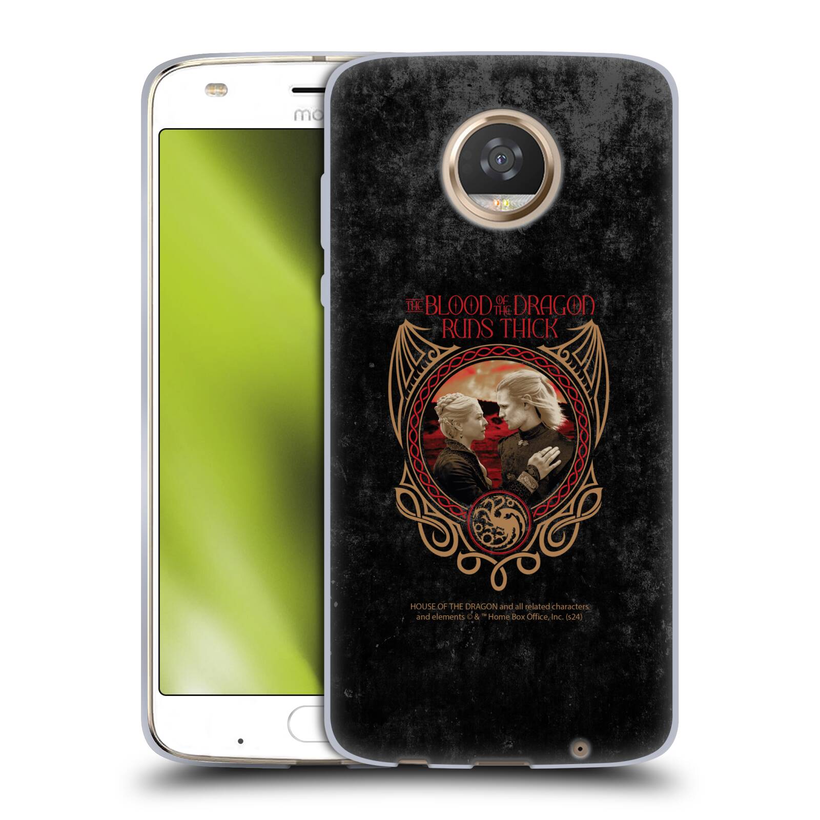 ÉTUI GEL SOUPLE GRAPHIQUE OFFICIEL HOUSE OF vente en gros THE DRAGON SAISON 2 POUR TÉLÉPHONES MOTOROLA