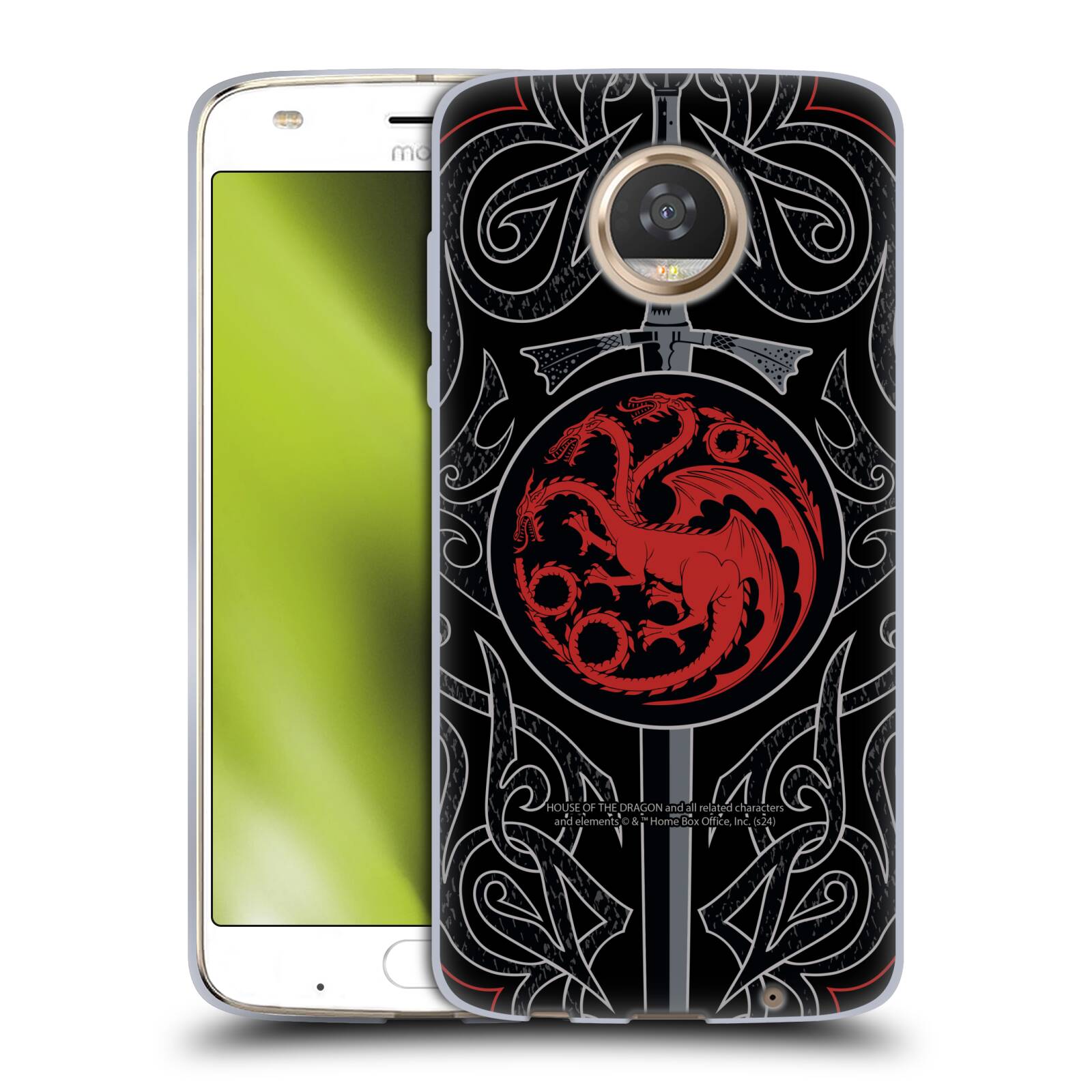 ÉTUI GEL SOUPLE GRAPHIQUE OFFICIEL HOUSE OF vente en gros THE DRAGON SAISON 2 POUR TÉLÉPHONES MOTOROLA