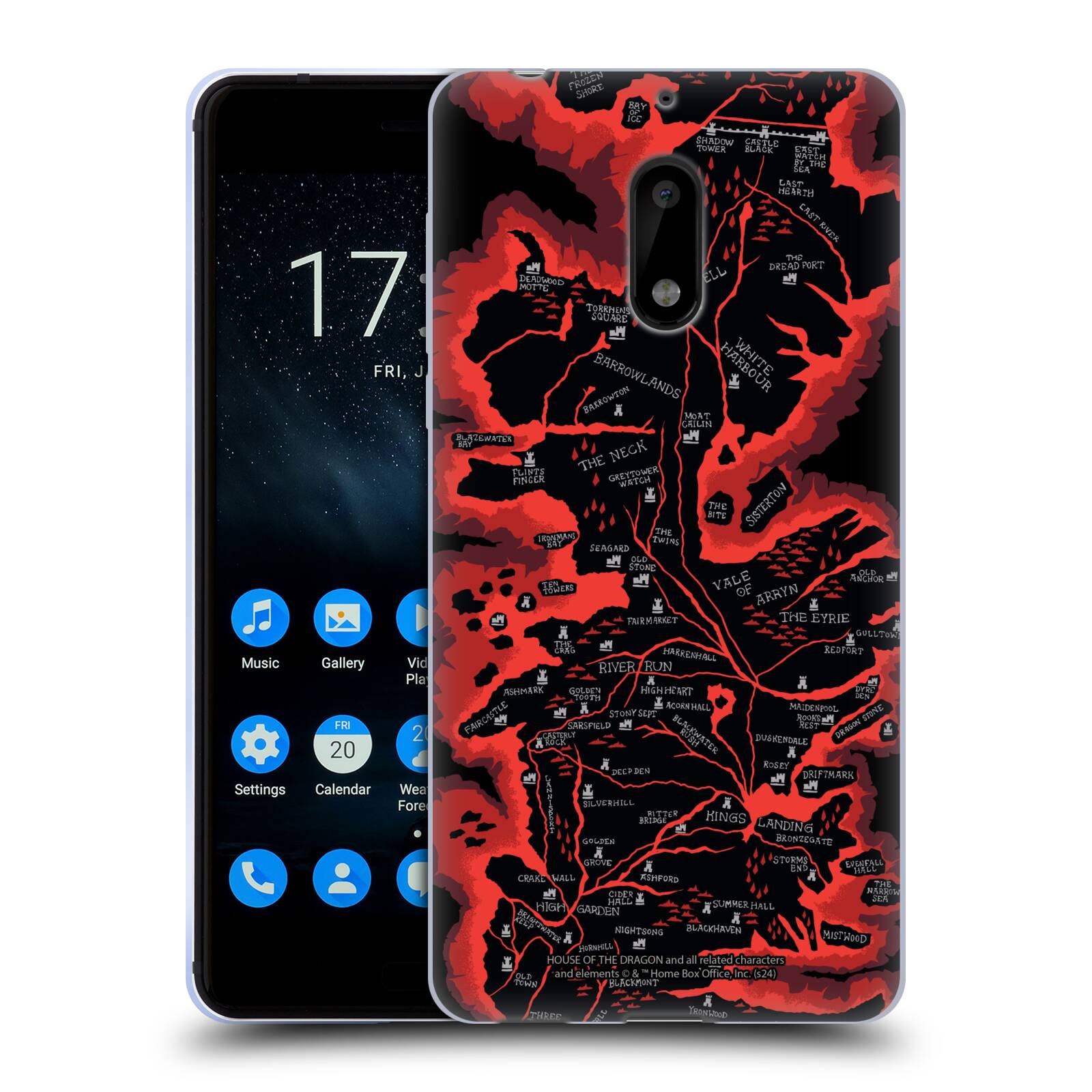 OFFICIAL HOUSE OF THE DRAGON SEASON 2 GRAPHICS ventes exceptionnelles SOFT GEL CASE FOR NOKIA PHONES 1